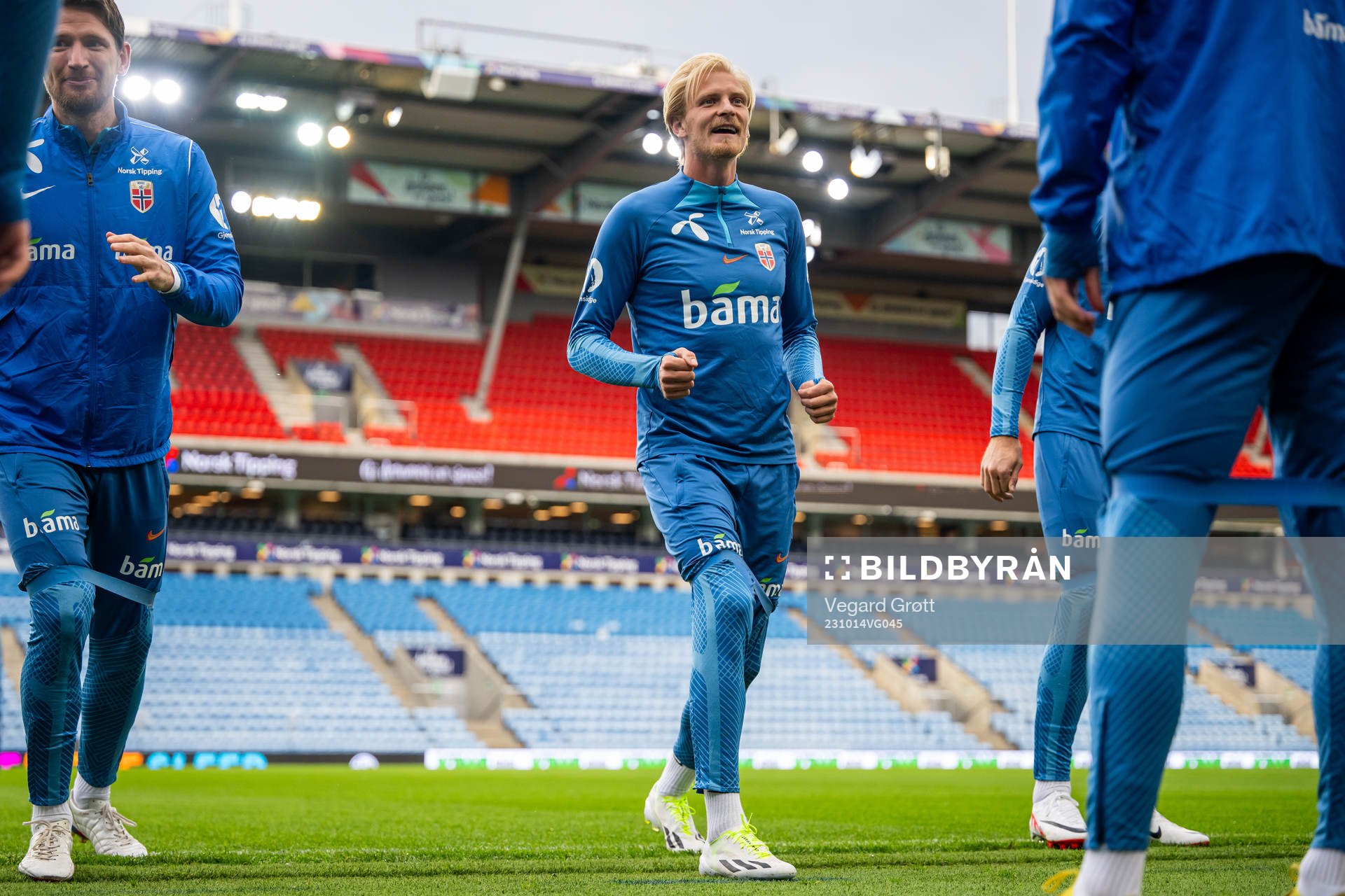 Morten Thorsby of the Norwegian national football team