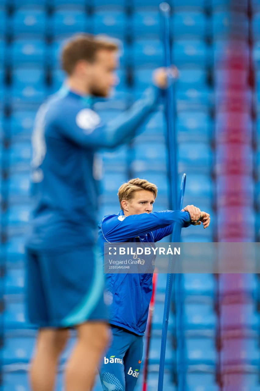 Martin Ødegaard of the Norwegian national football team