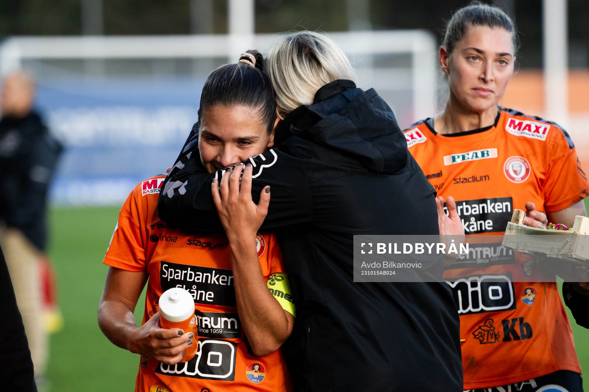 Kristianstads Carly Wickenheiser och tränare Elisabet