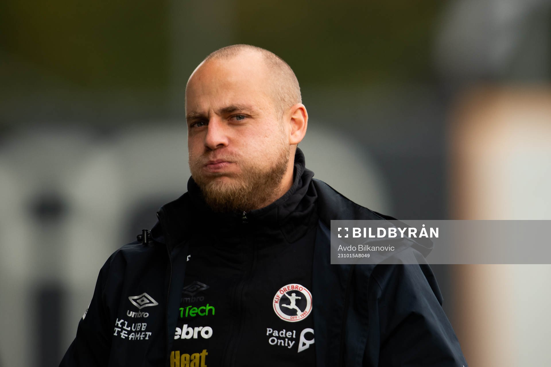 Örebros tränare Rickard Johansson deppar
