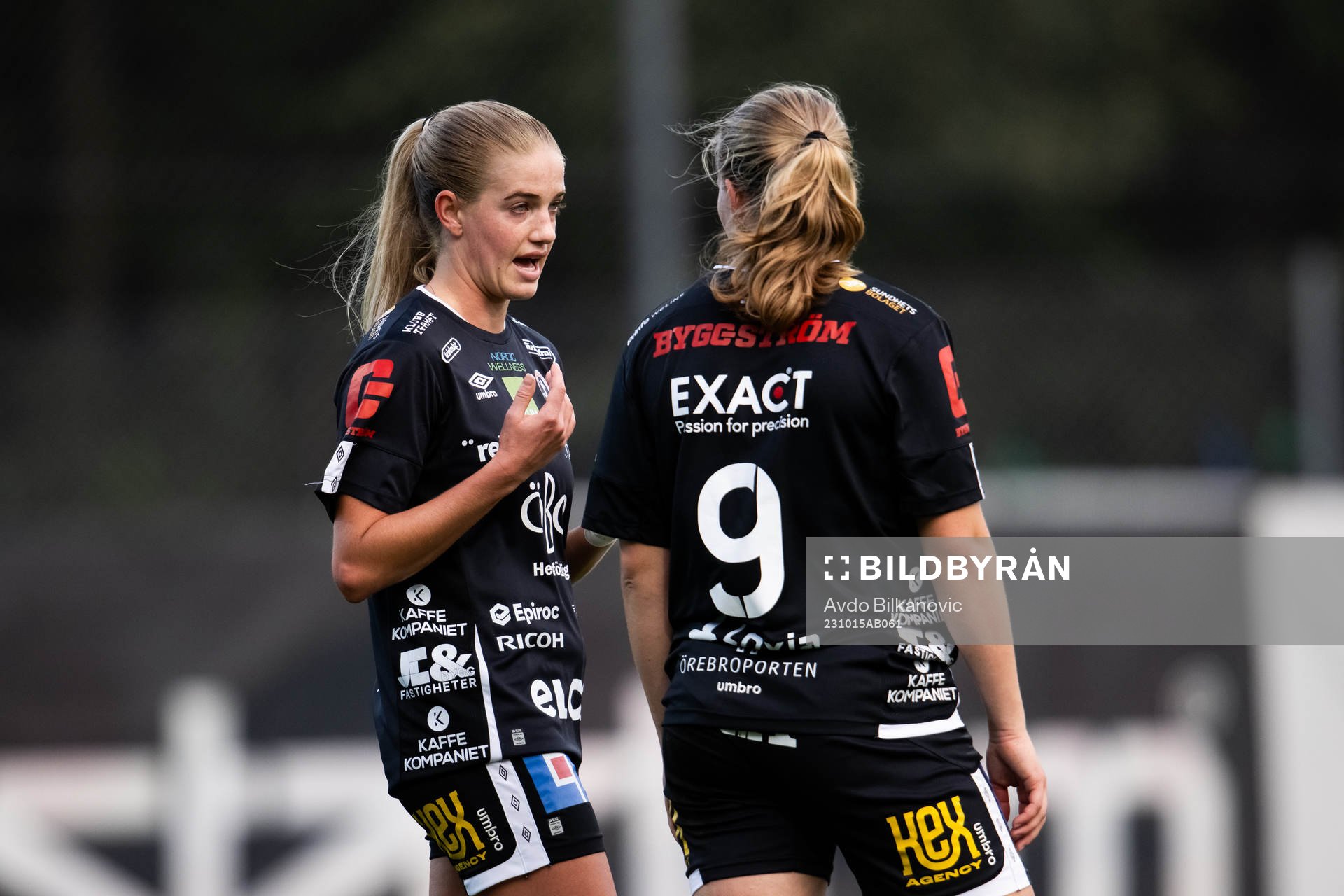 Örebros Regan Steigleder och Inka Sarjanoja