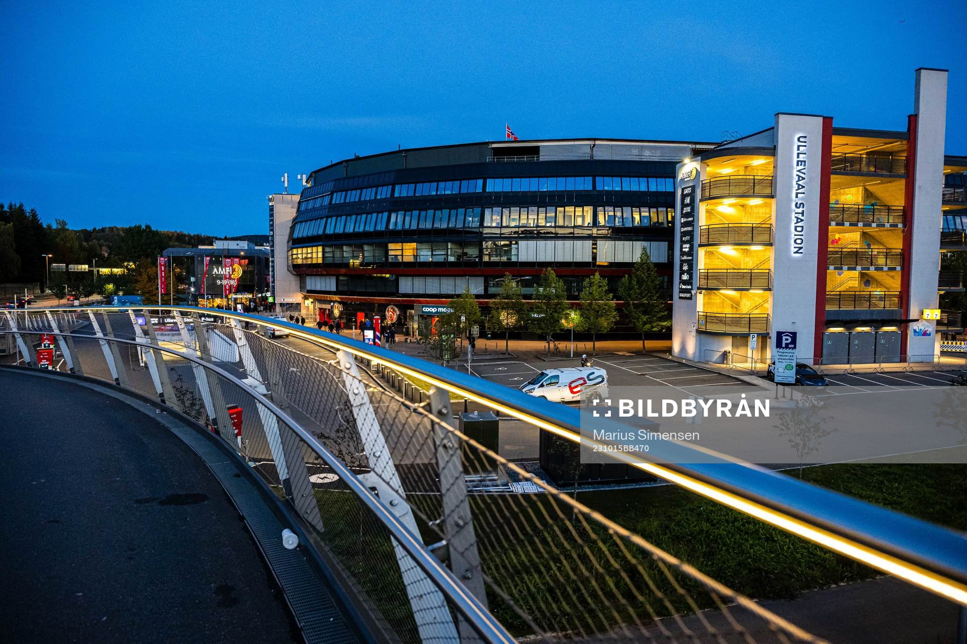 General exterior view of Ullevaal stadion