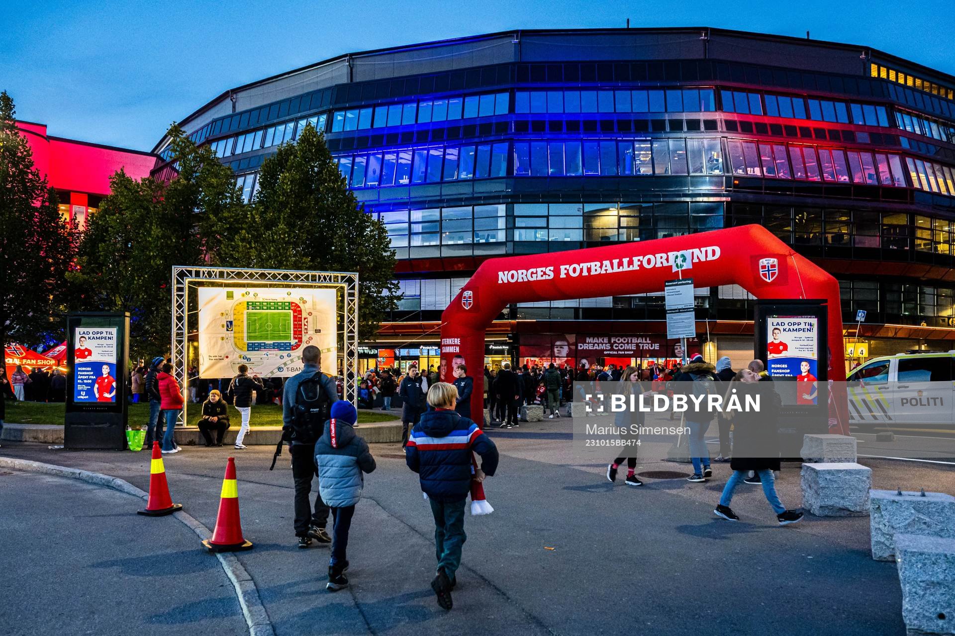 General exterior view of Ullevaal stadion