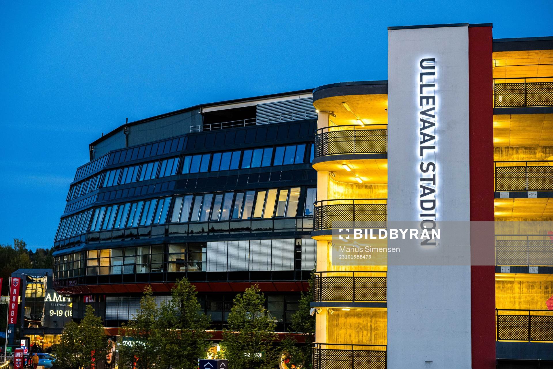 General exterior view of Ullevaal stadion
