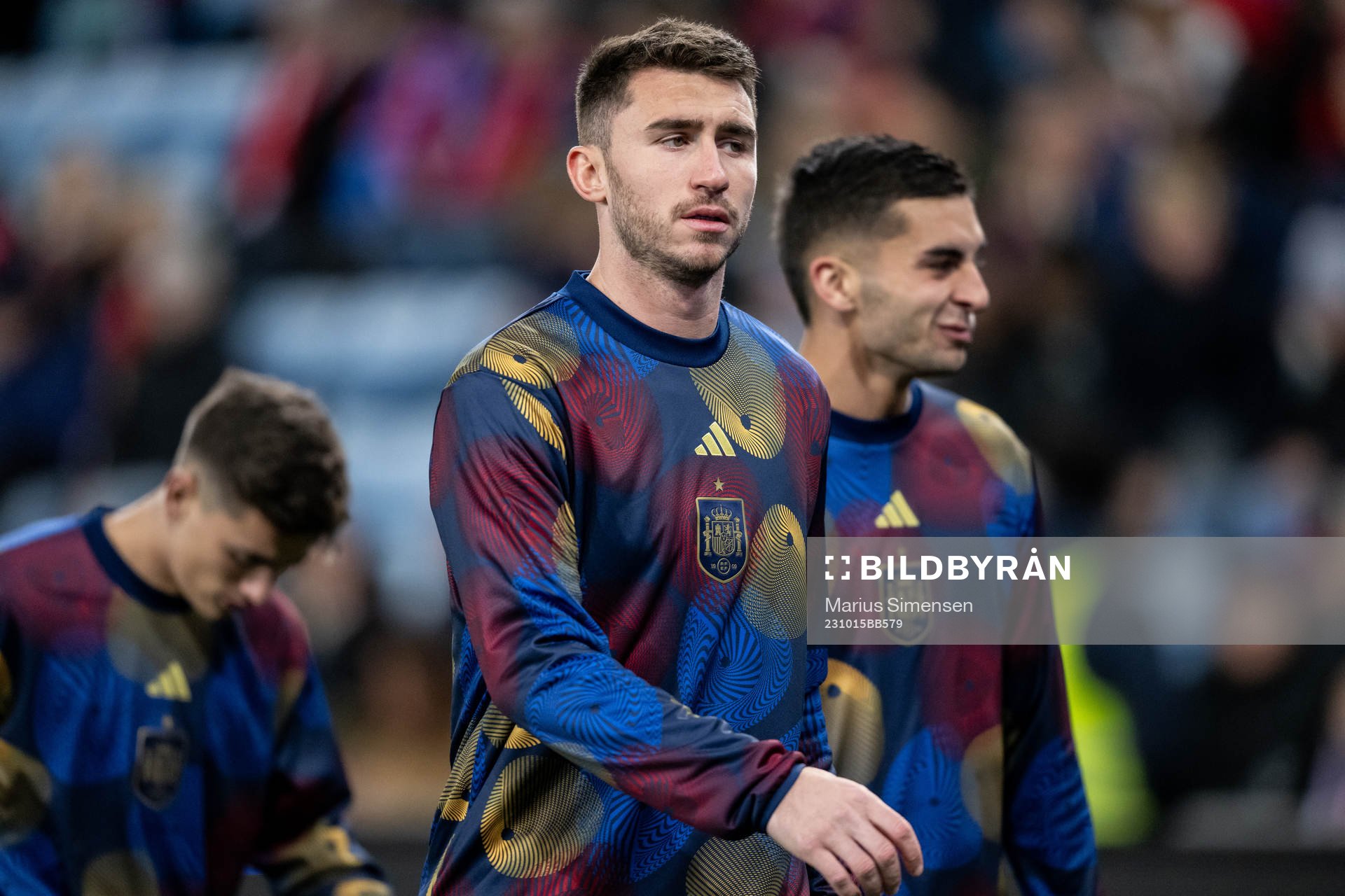 Aymeric Laporte of Spain