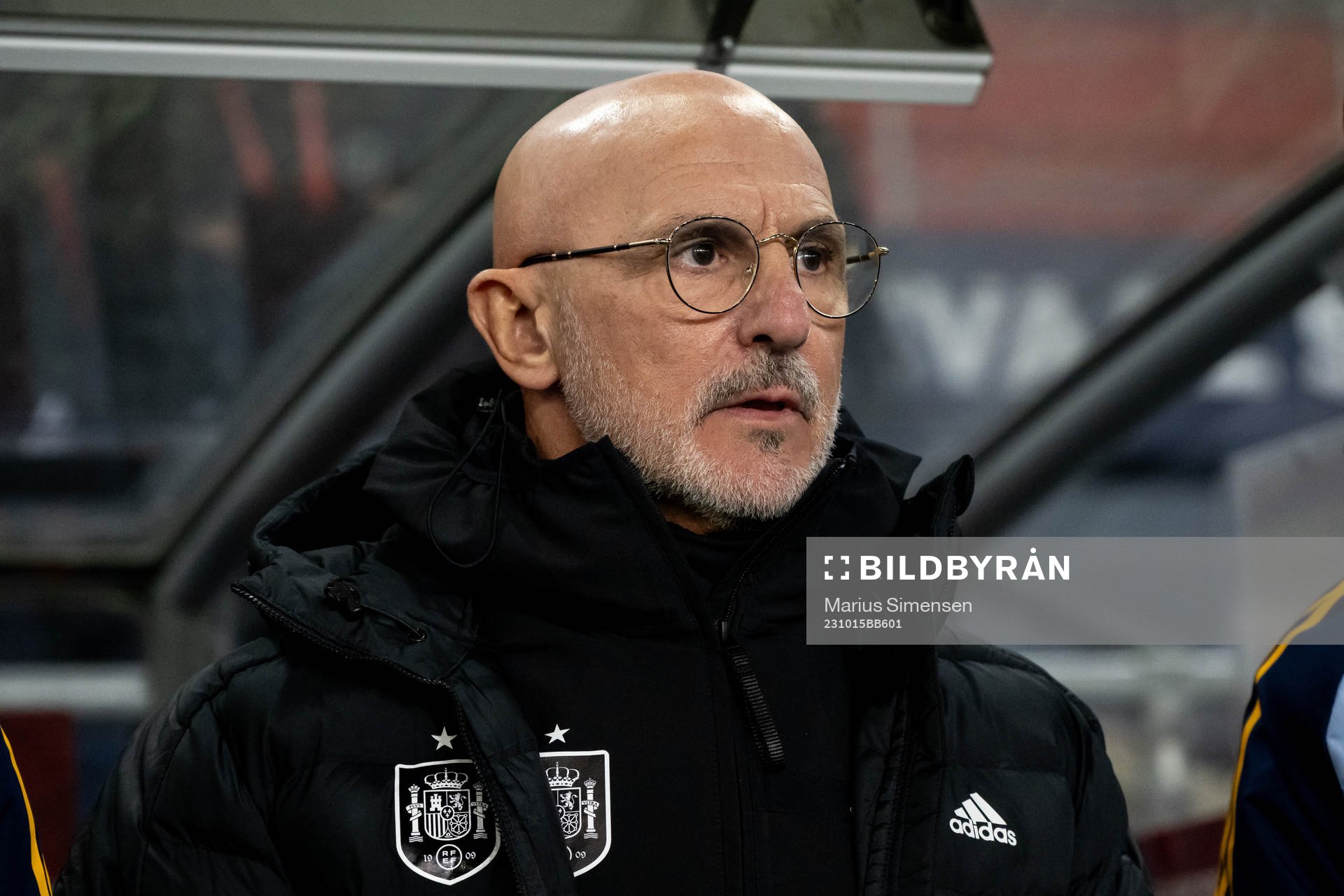 Head coach Luis de la Fuente of Spain