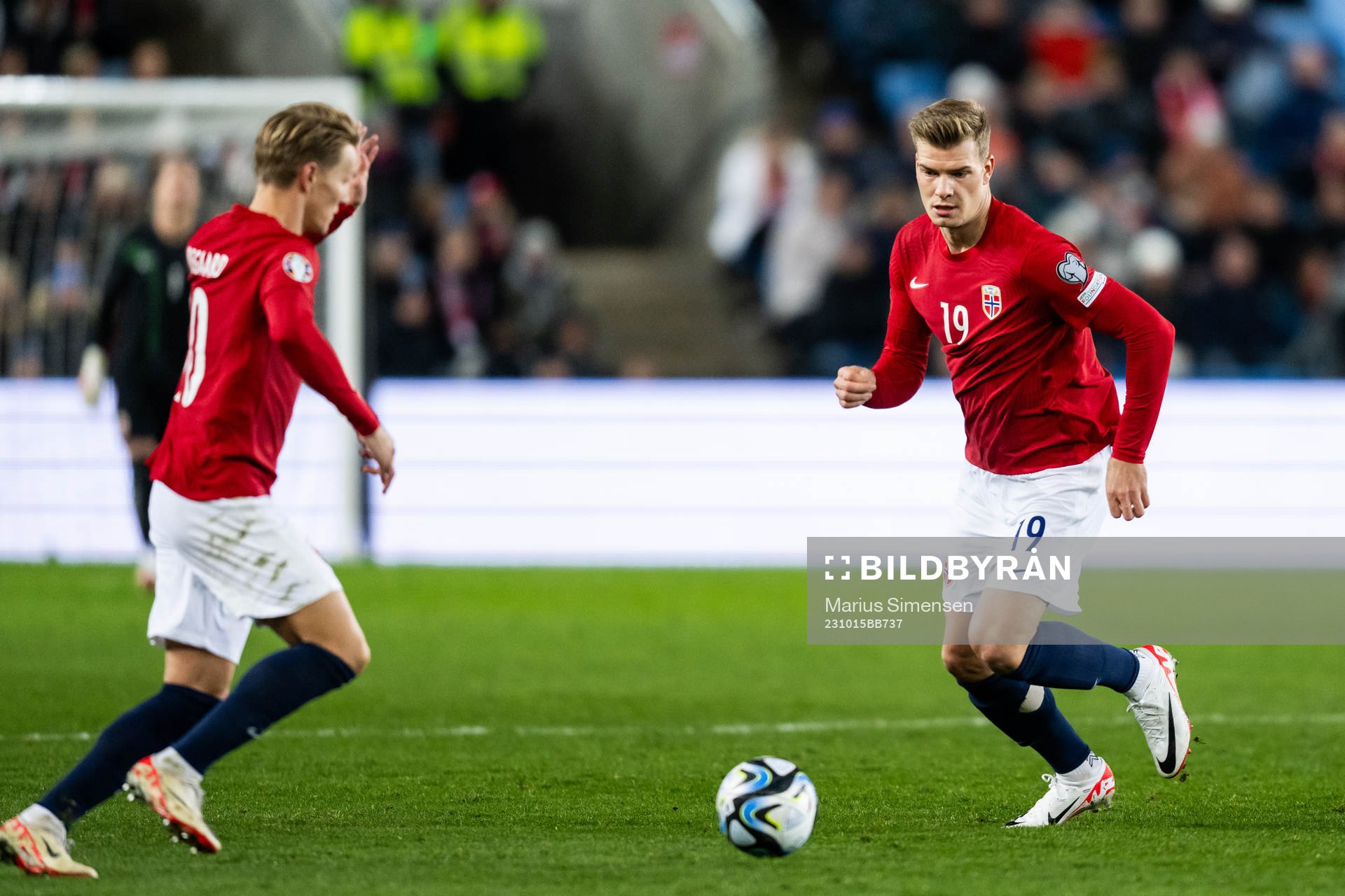 Alexander Sørloth of Norway