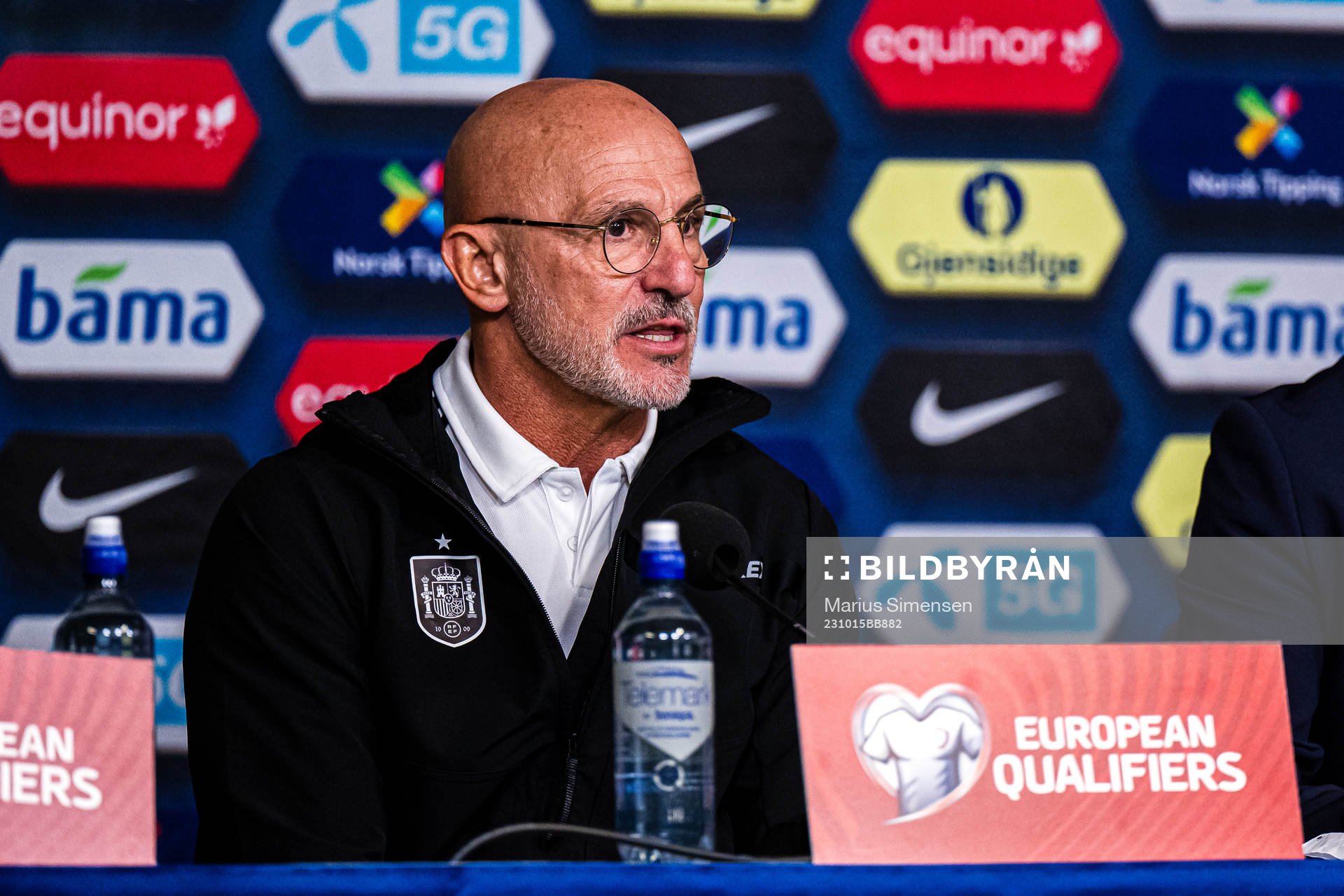 Luis de la Fuente, head coach of Spain