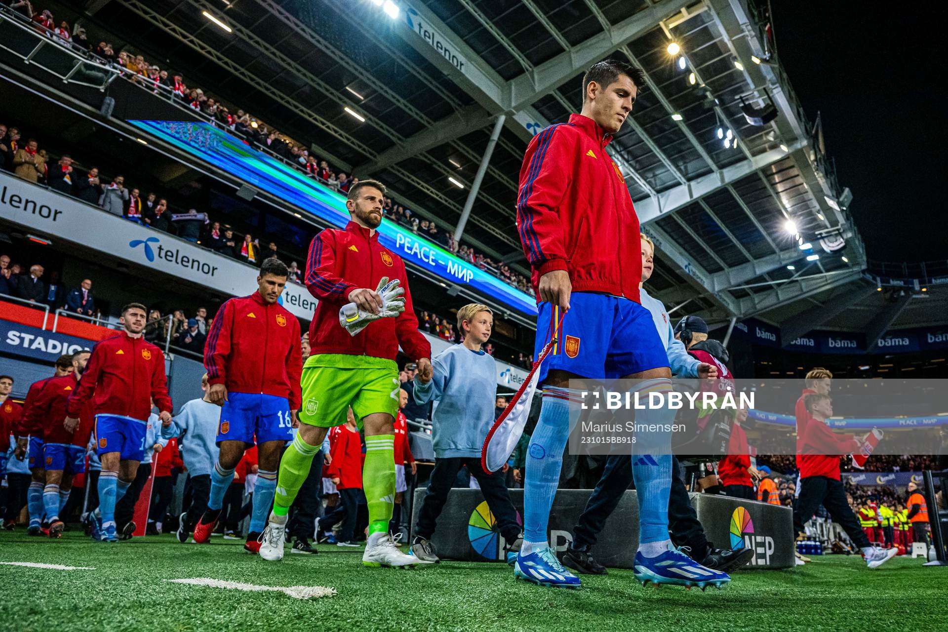Álvaro Morata of Spain