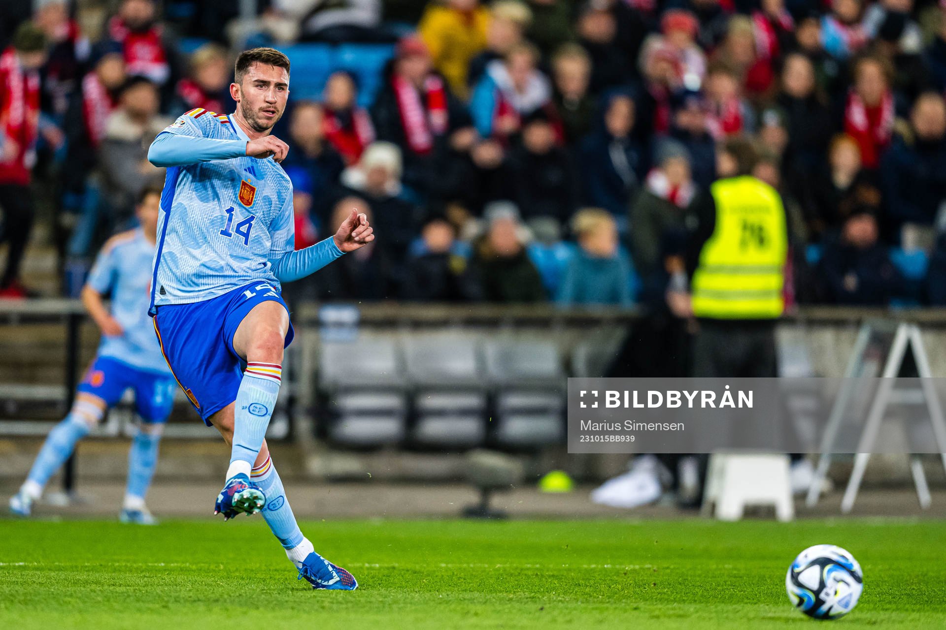 Aymeric Laporte of Spain