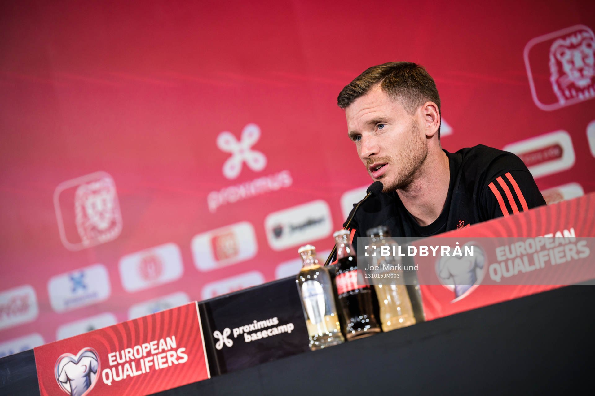 Jan Vertonghen of the Belgian national football team