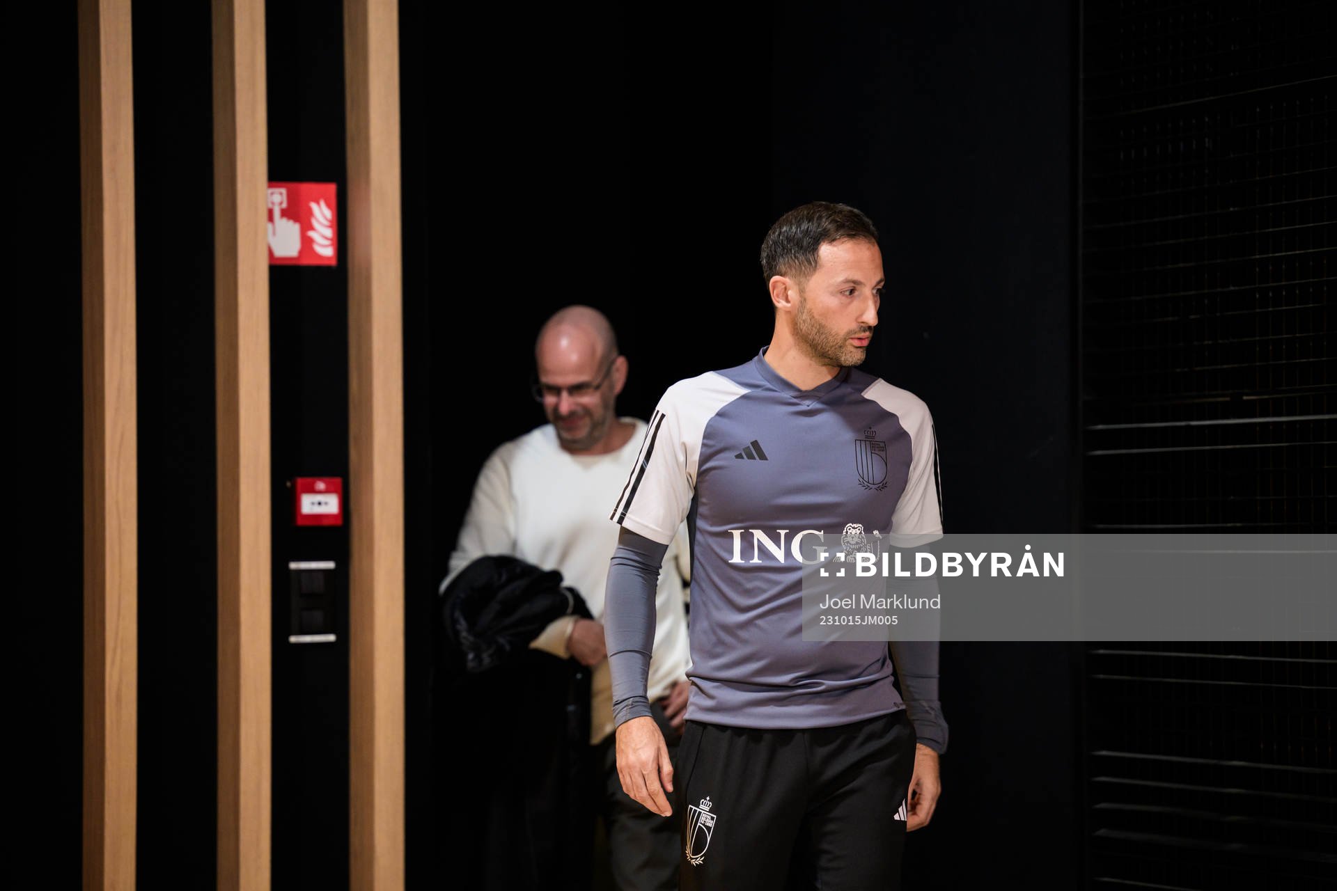 Head coach Domenico Tedesco of the Belgian national
