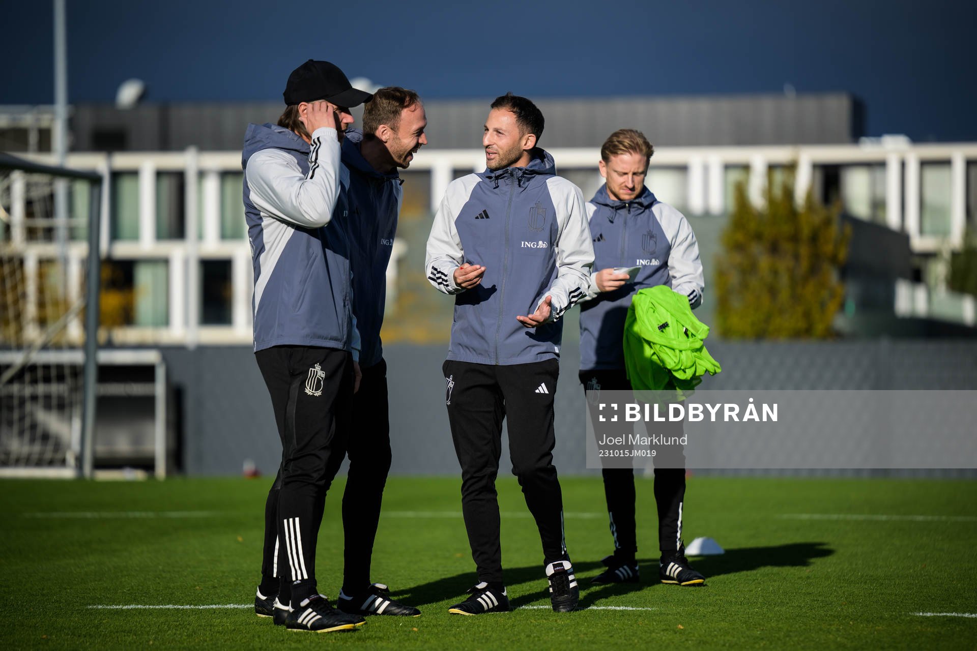 Head coach Domenico Tedesco of the Belgian national