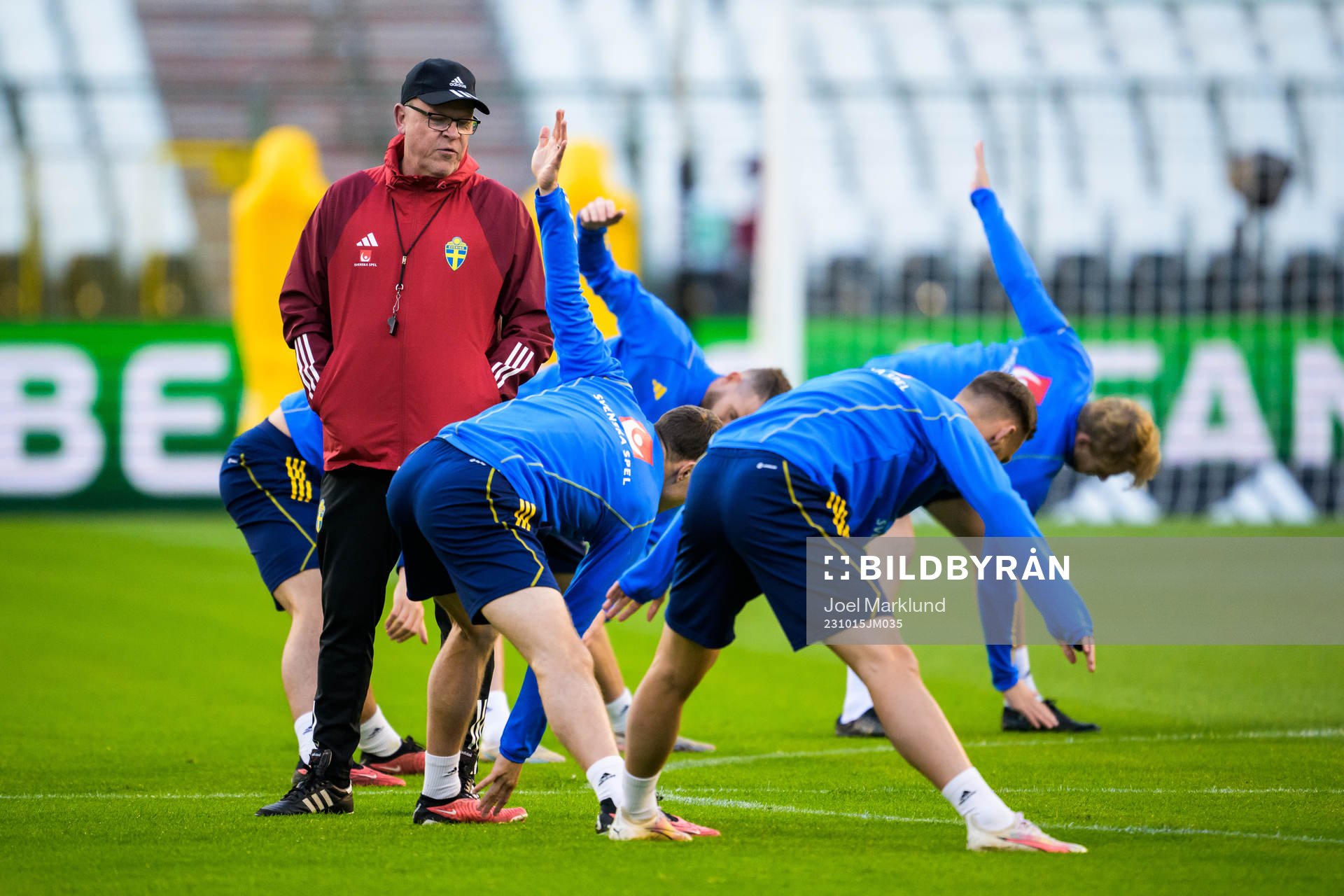 Head coach Janne Andersson of the Swedish national football