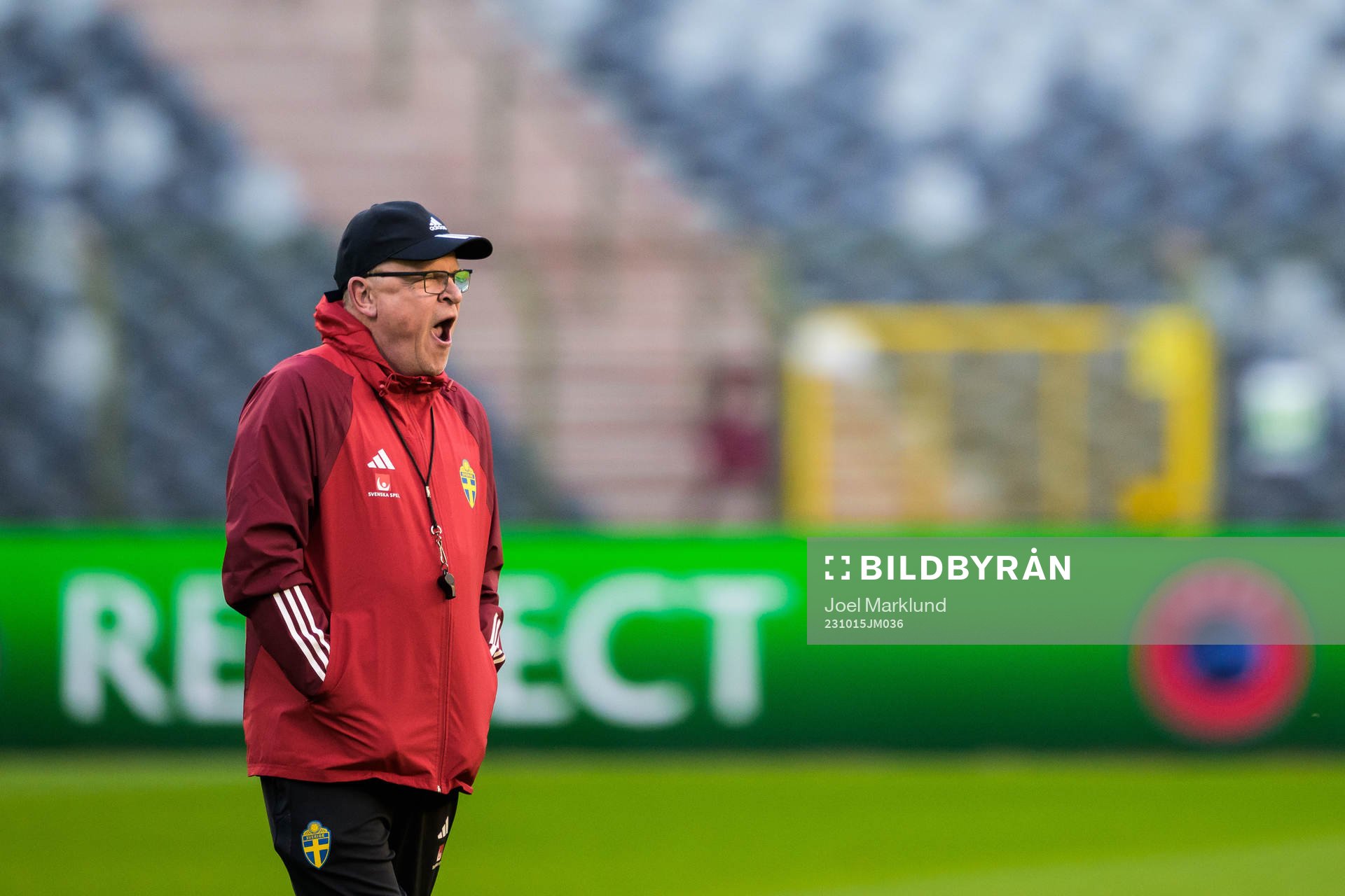 Head coach Janne Andersson of the Swedish national football
