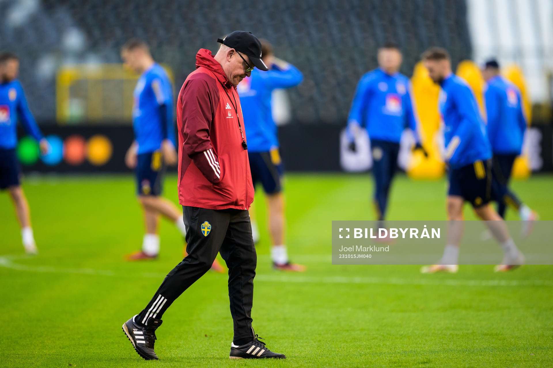 Head coach Janne Andersson of the Swedish national football