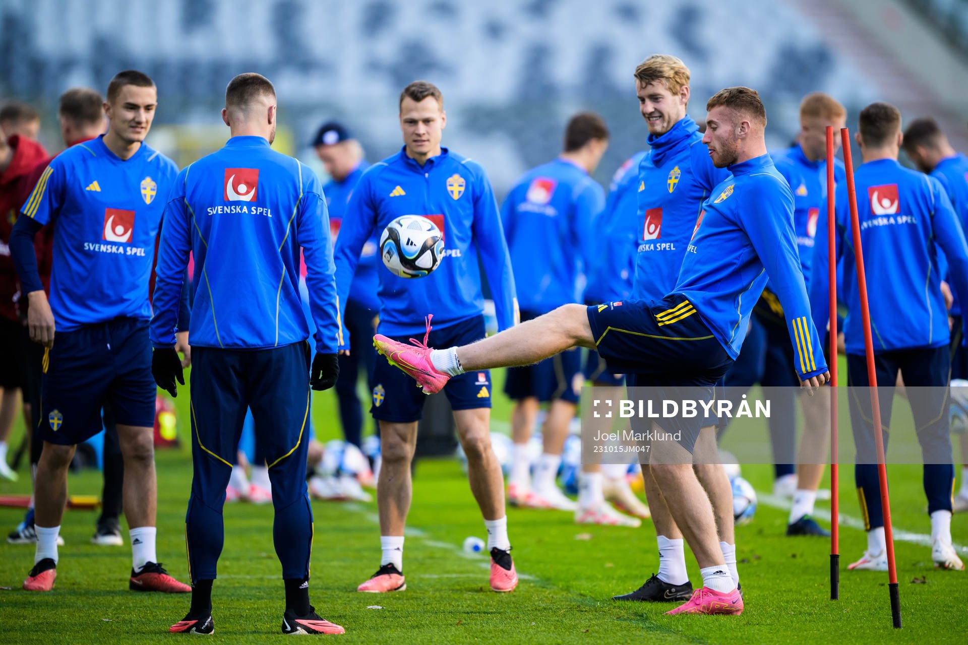 Dejan Kulusevski of the Swedish national football team