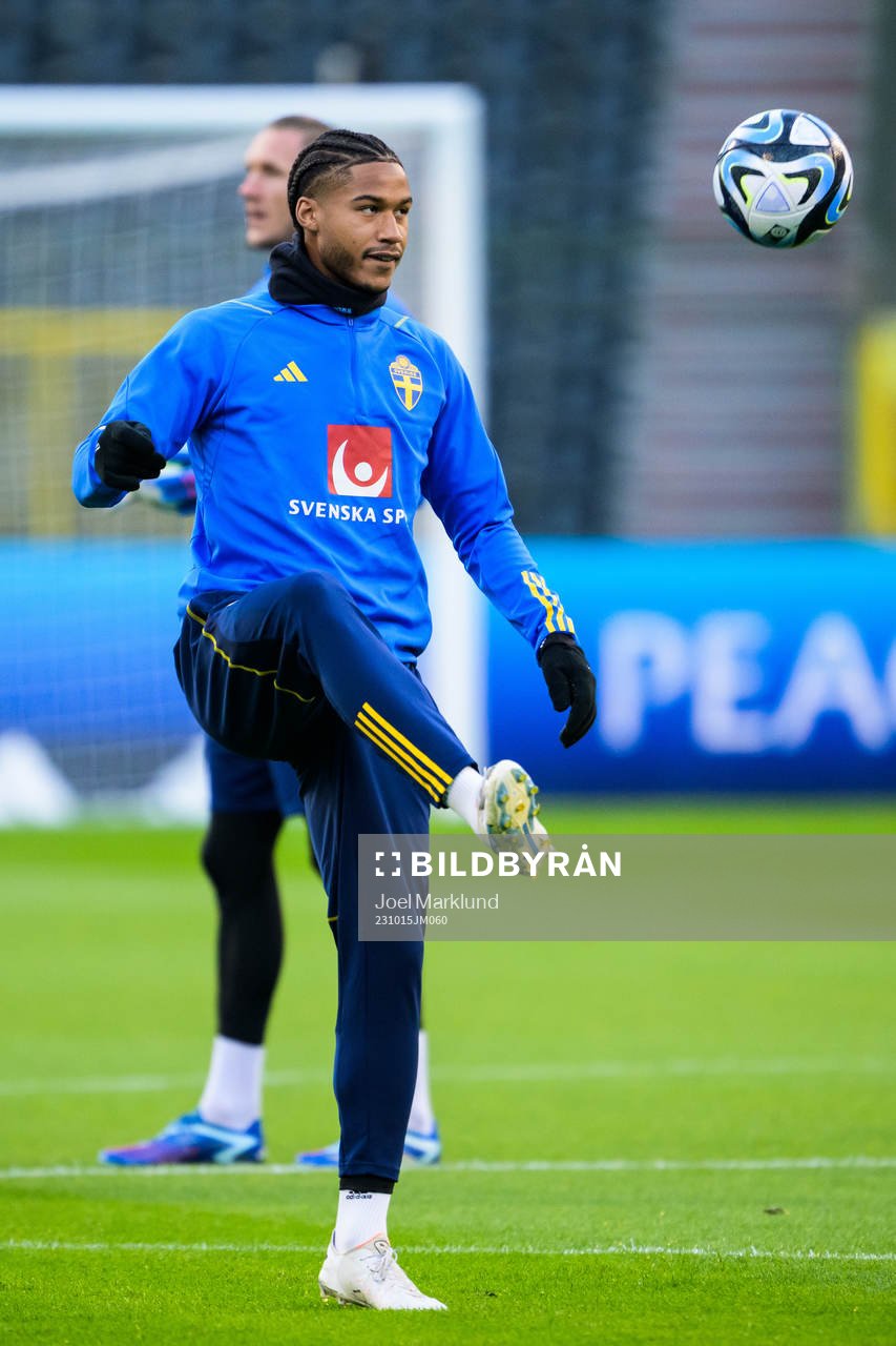 Jens Cajuste of the Swedish national football team