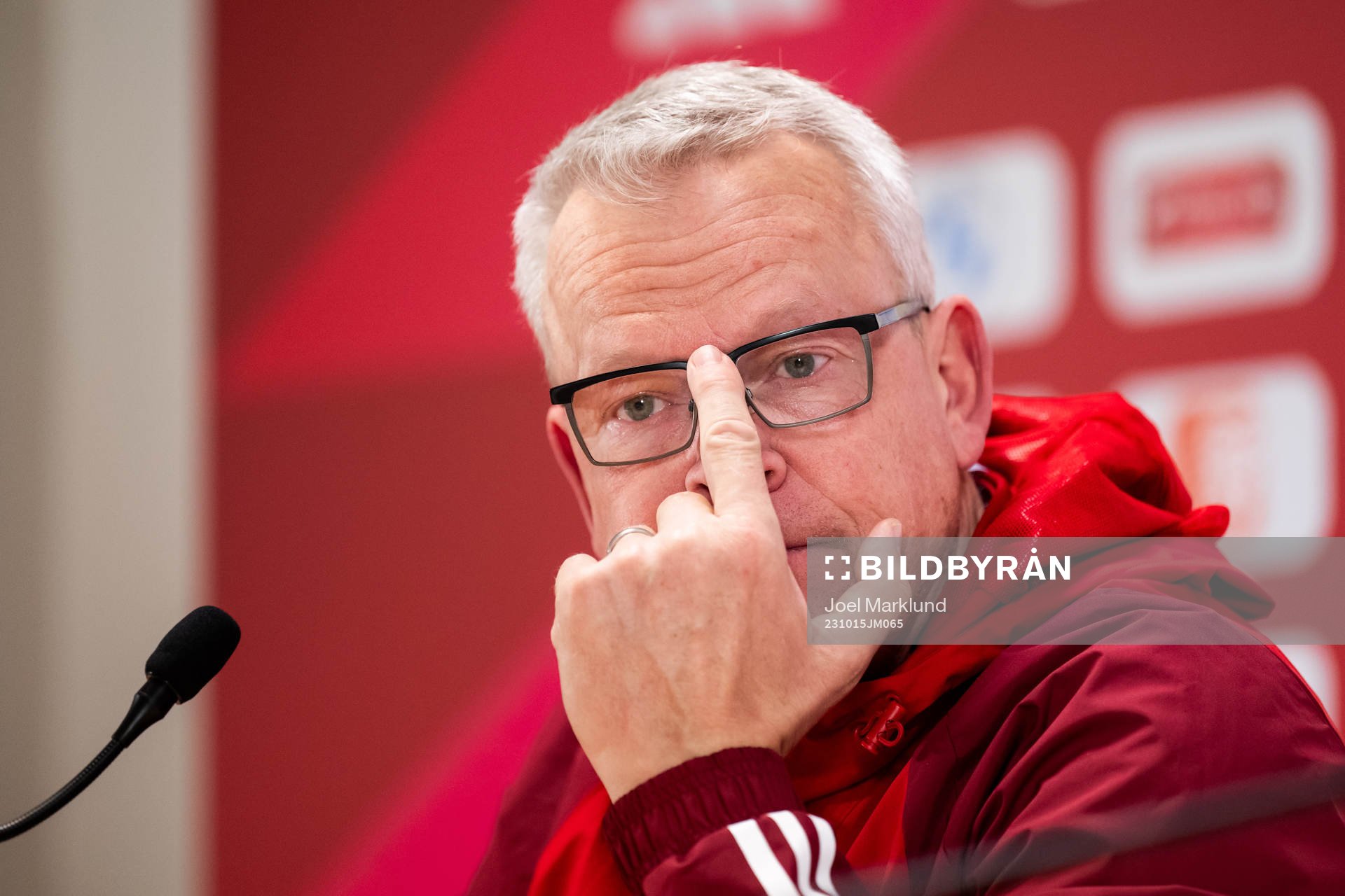 Head coach Janne Andersson of the Swedish national football