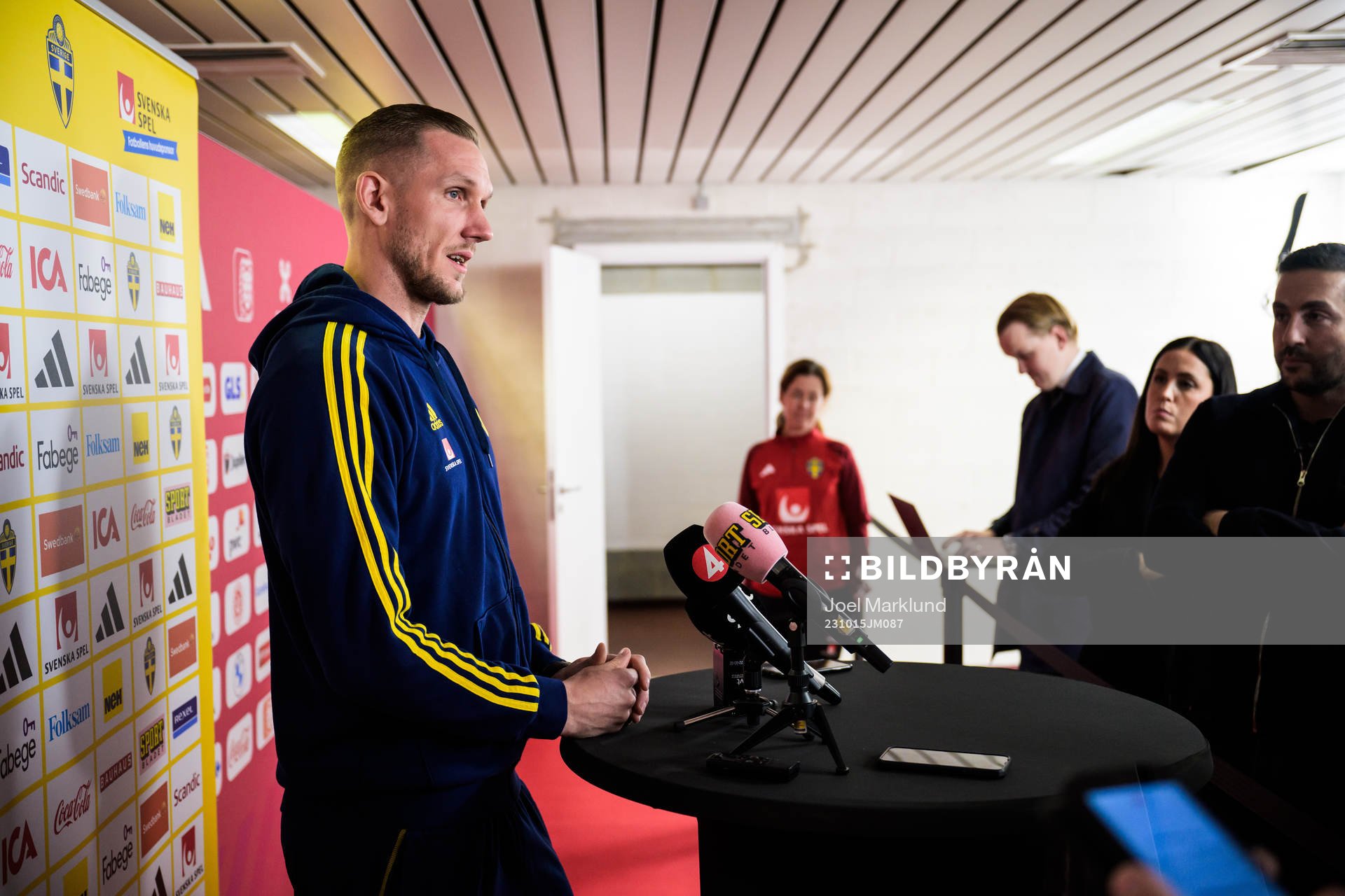 Robin Olsen of the Swedish national football team