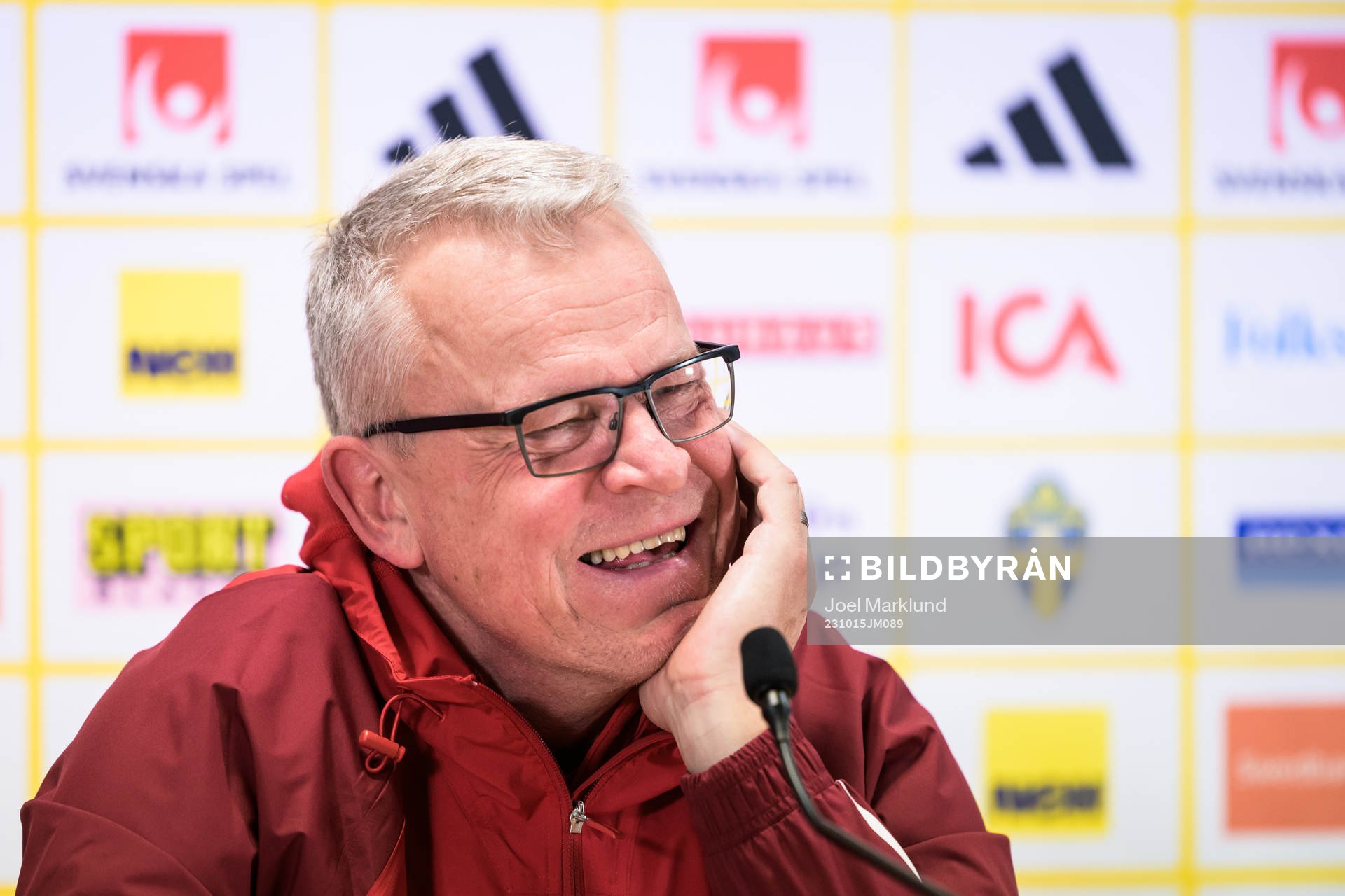 Head coach Janne Andersson of the Swedish national football