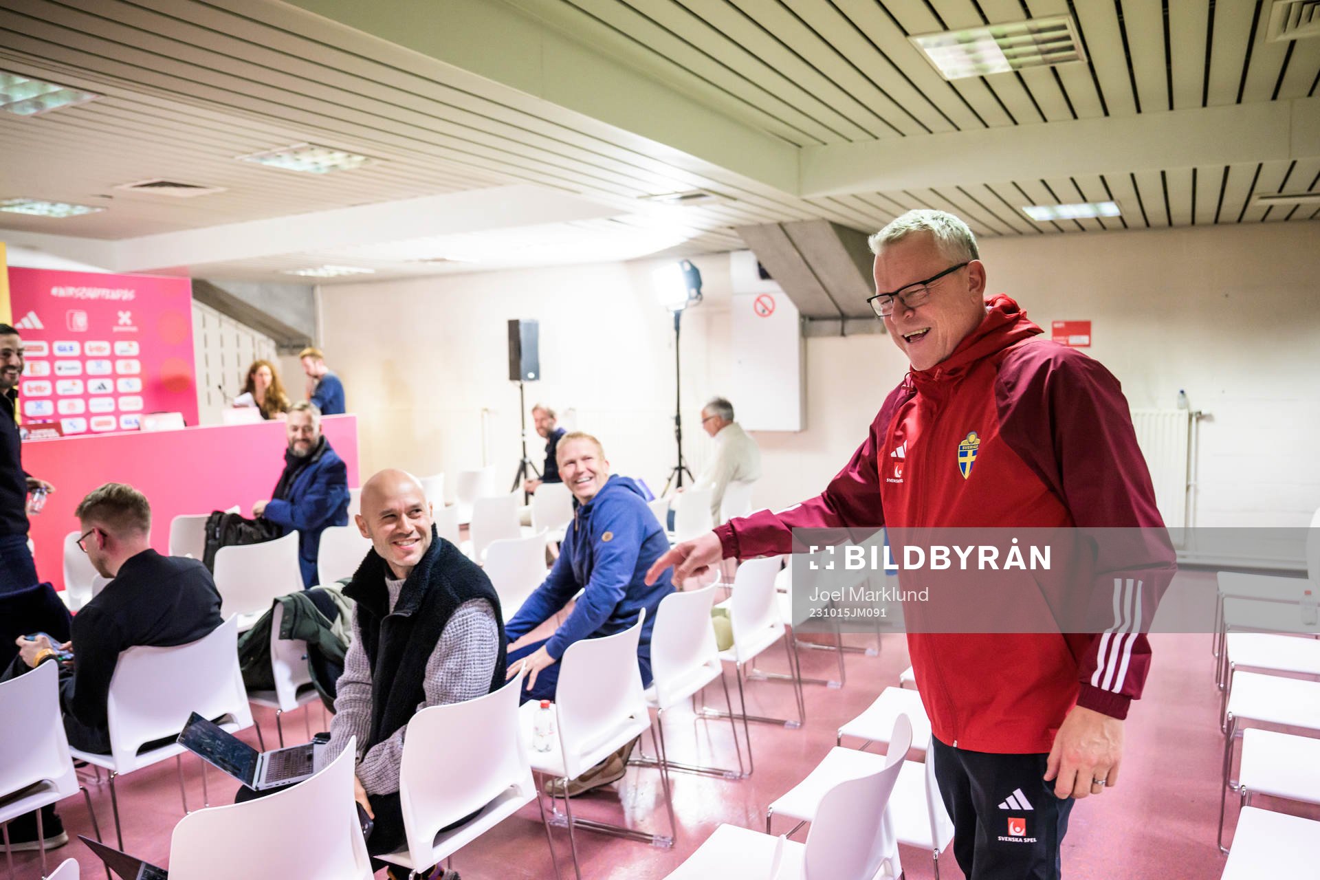 Head coach Janne Andersson of the Swedish national football