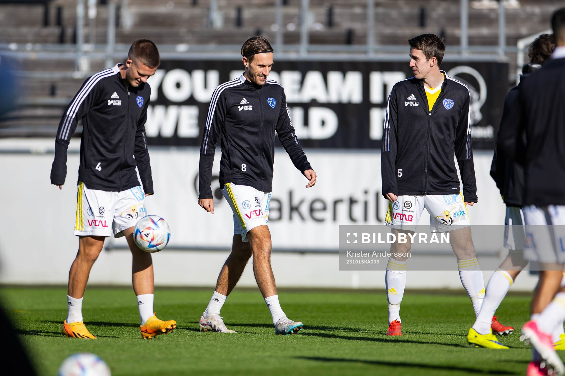 Falkenbergs Tim Stålheden, Tobias Helldén och Adam