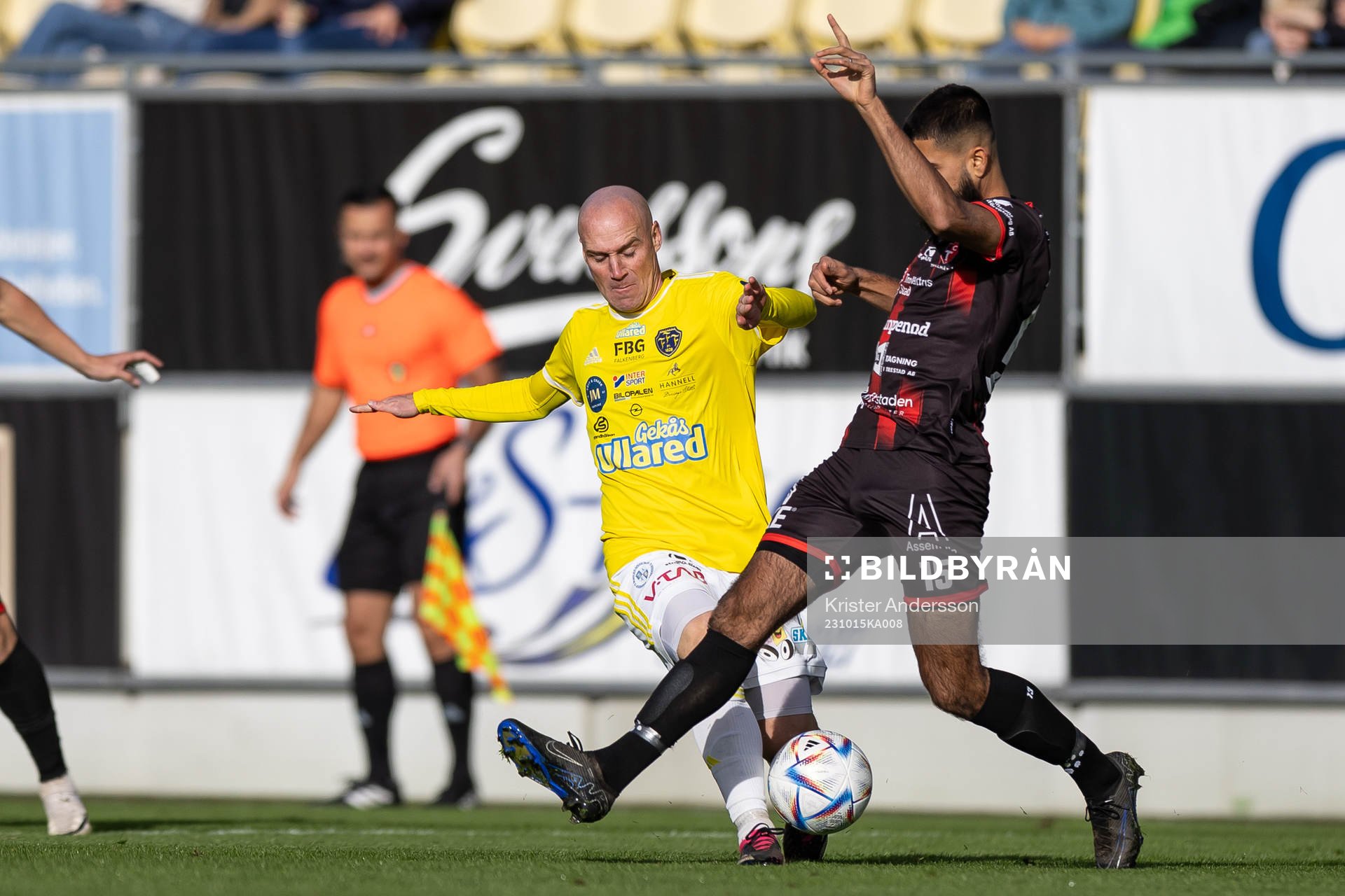 Falkenbergs Christoffer Carlsson och Trollhättans Suleman