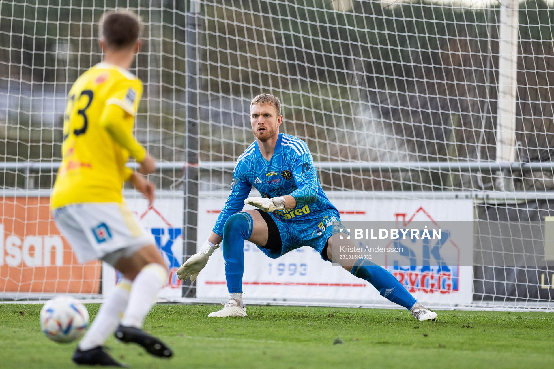 Falkenbergs målvakt Tim Erlandsson