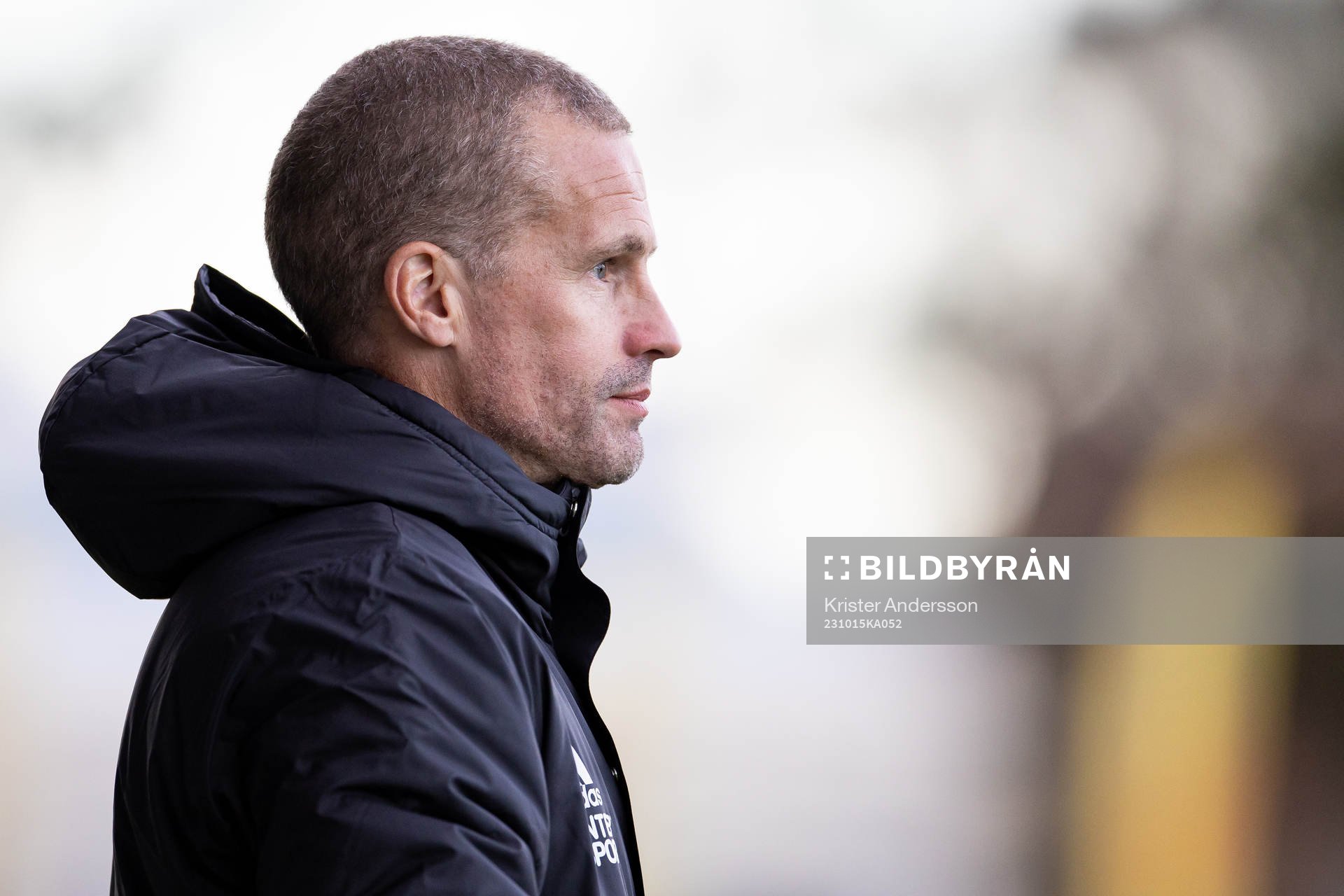 Falkenbergs tränare Christoffer Andersson