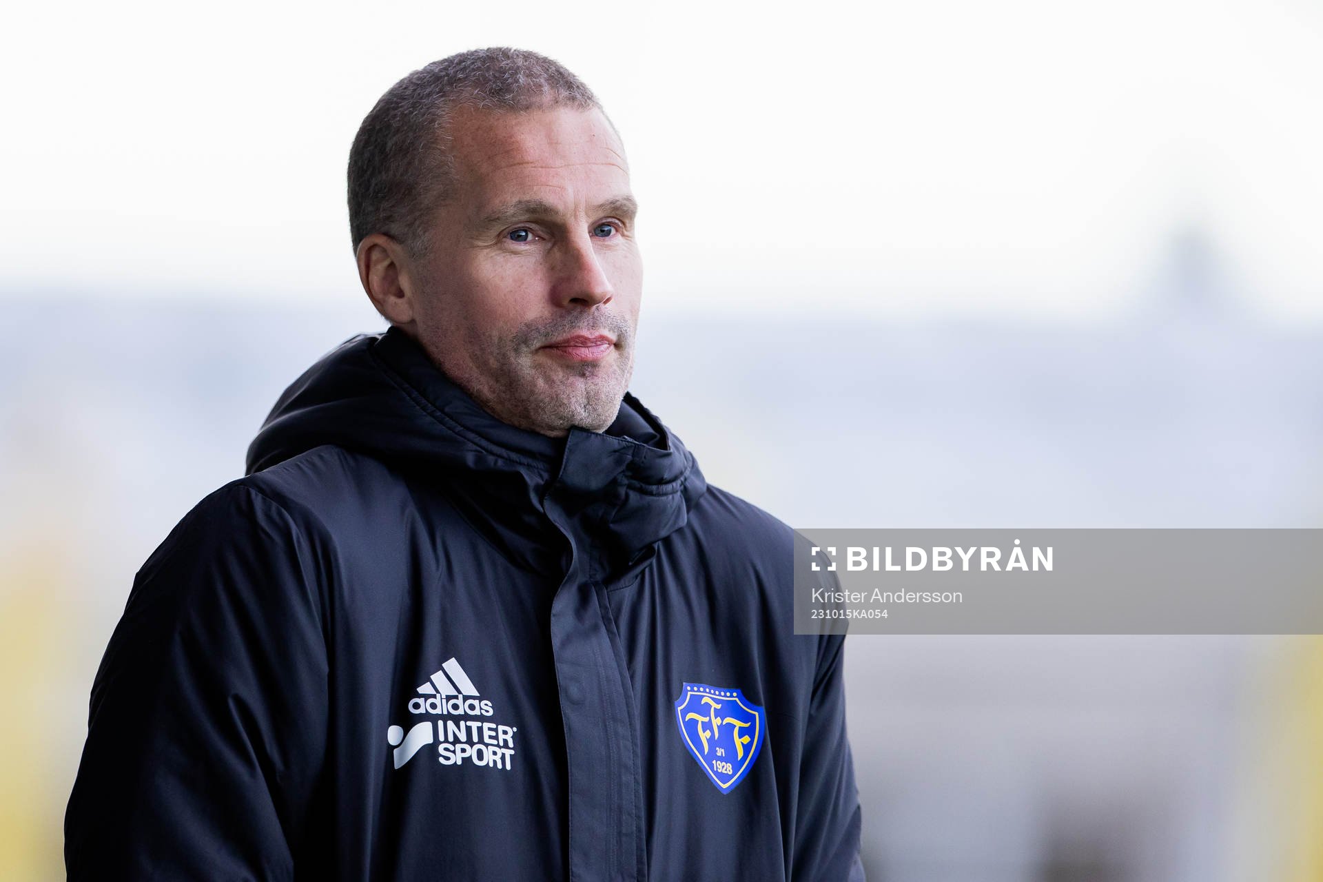 Falkenbergs tränare Christoffer Andersson