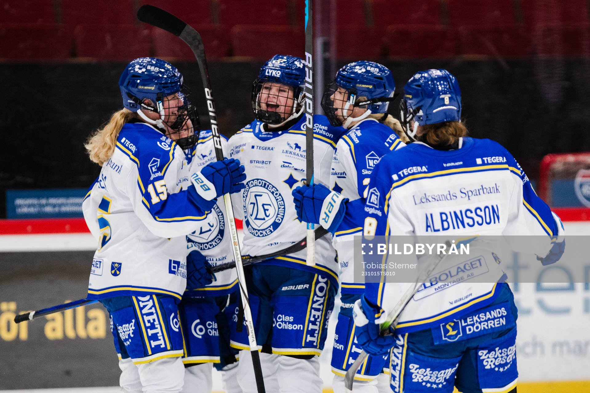 Leksands Shay Maloney jublar