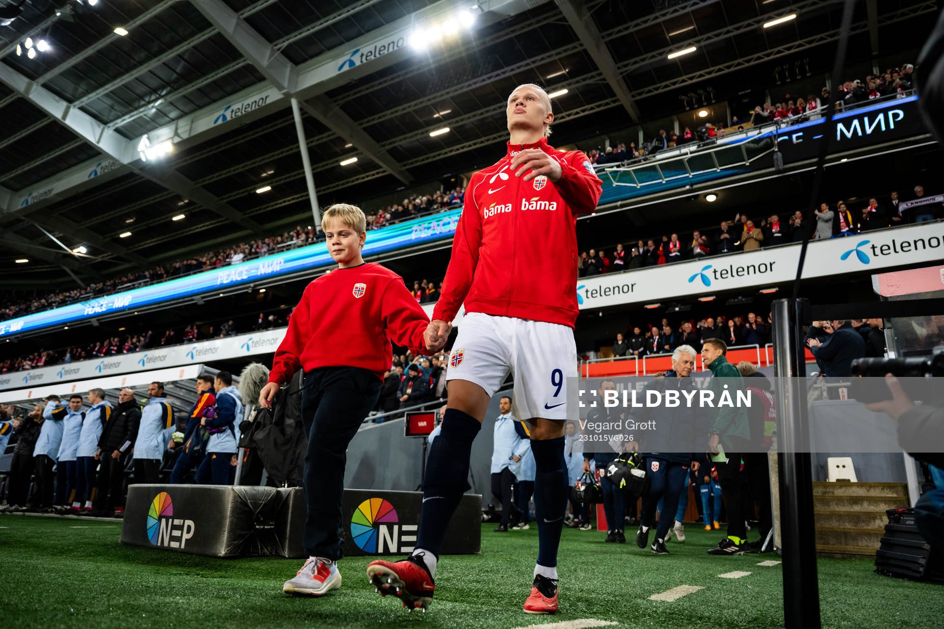 Erling Braut Haaland of Norway