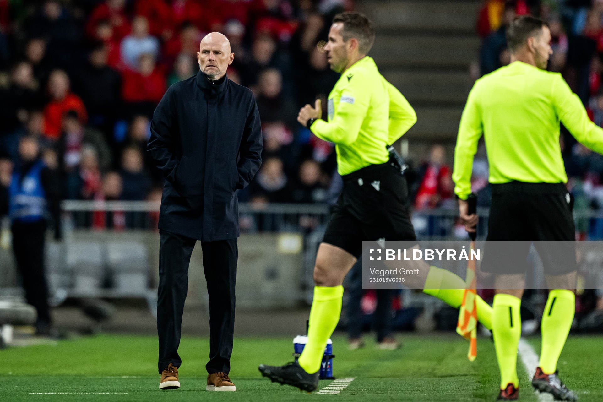 Head coach Ståle Solbakken of Norway