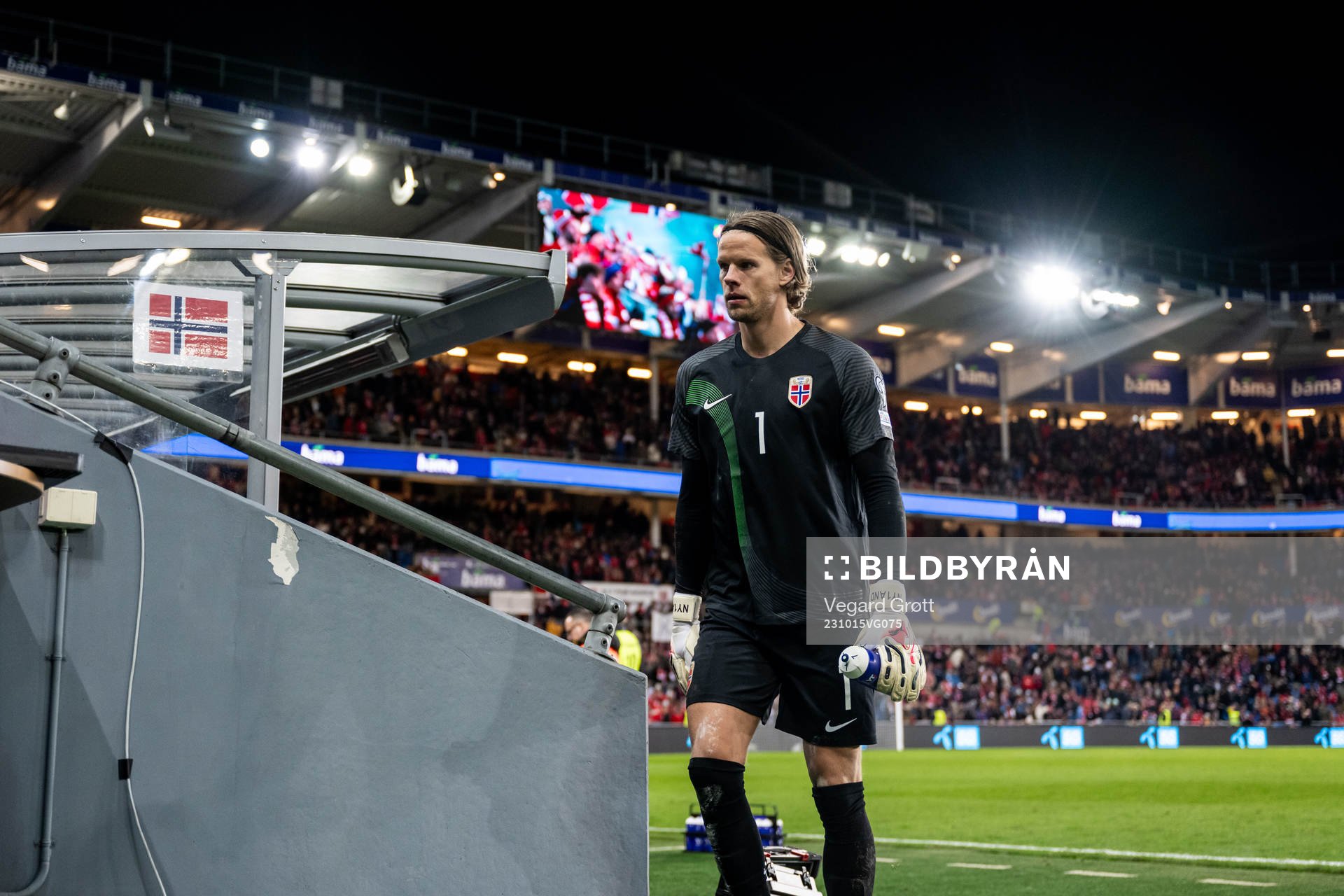 goalkeeper Ørjan Håskjold Nyland of Norway
