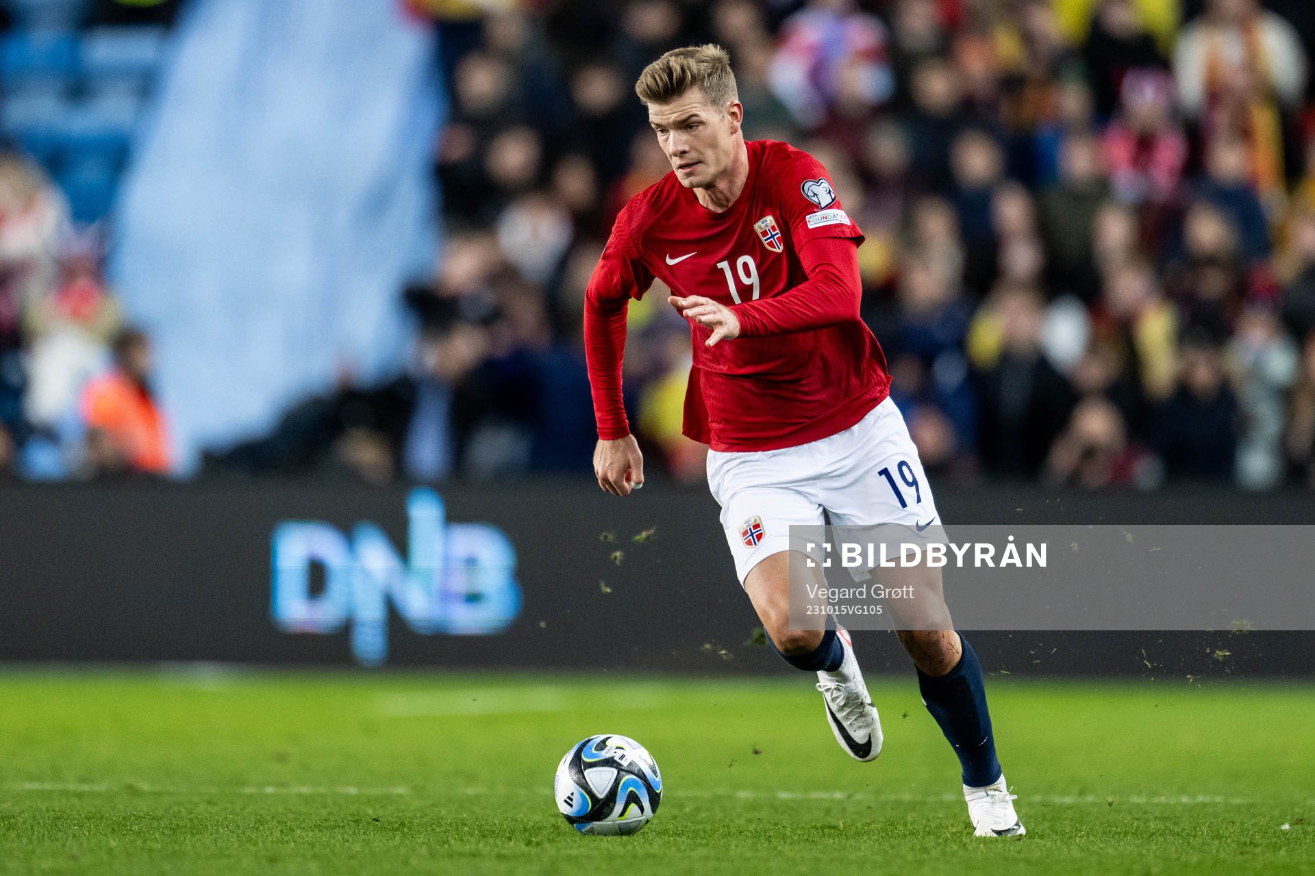 Alexander Sørloth of Norway