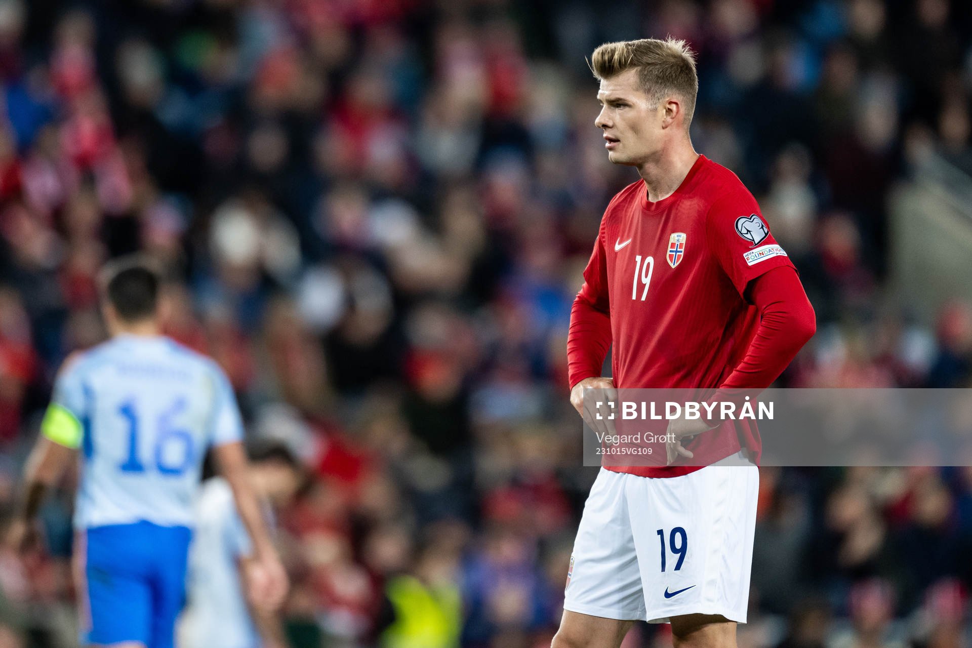 Alexander Sørloth of Norway