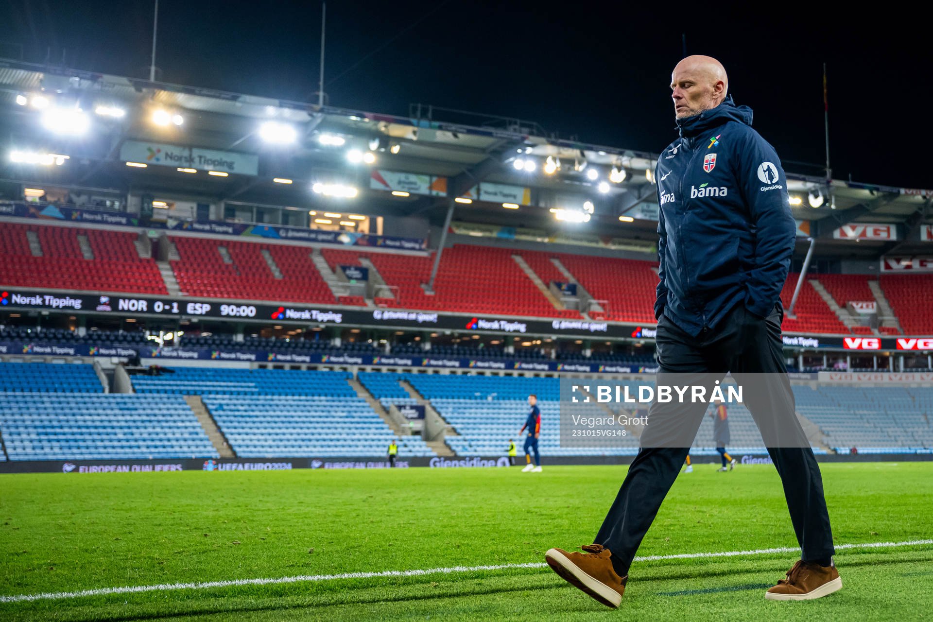 Ståle Solbakken, head coach of Norway