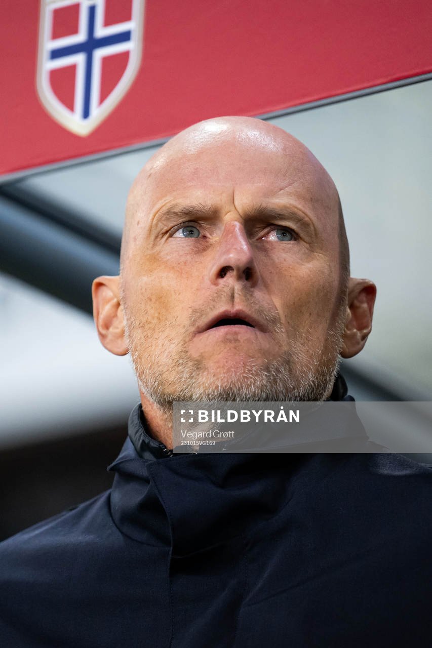 Ståle Solbakken, head coach of Norway