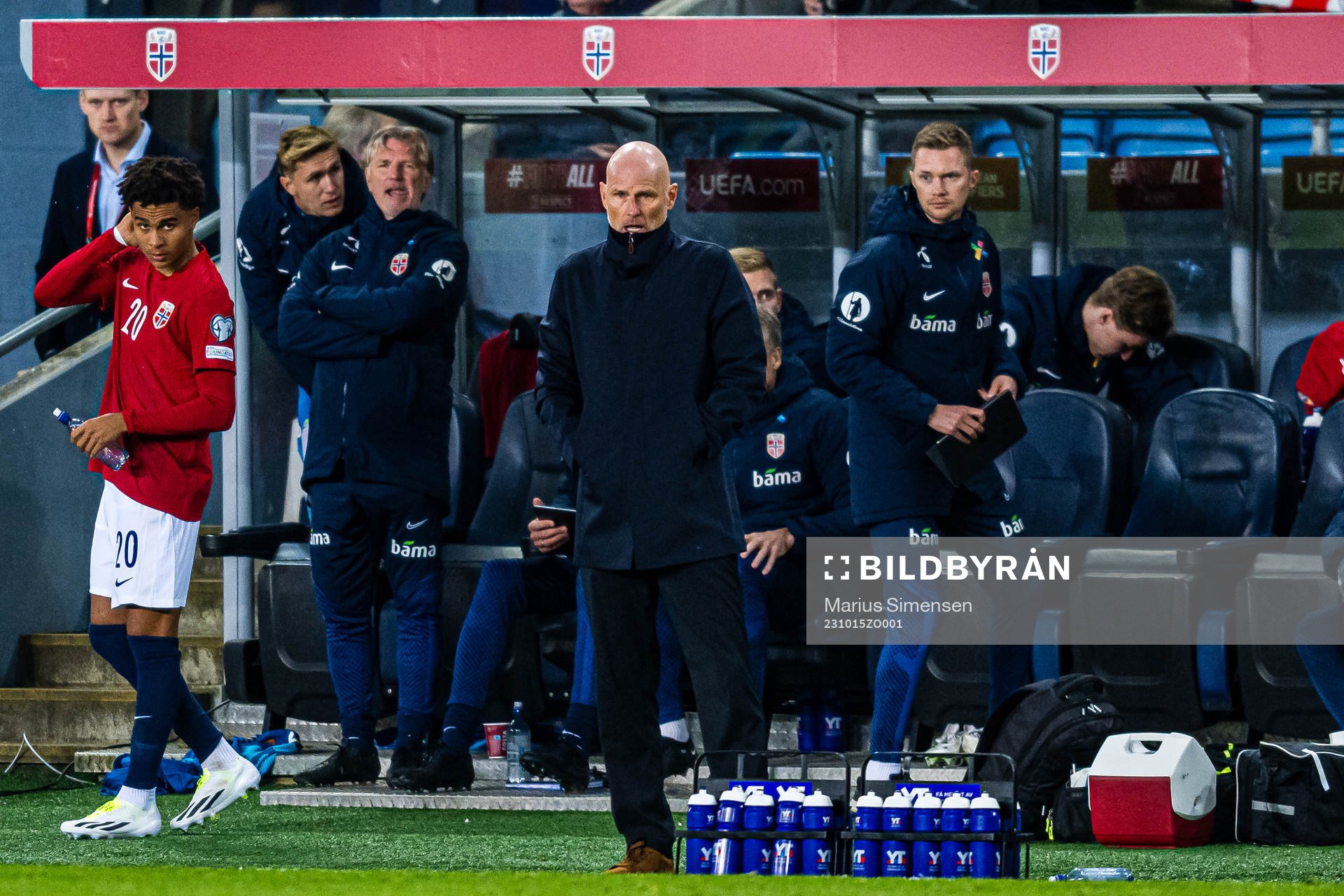 Ståle Solbakken, head coach of Norway