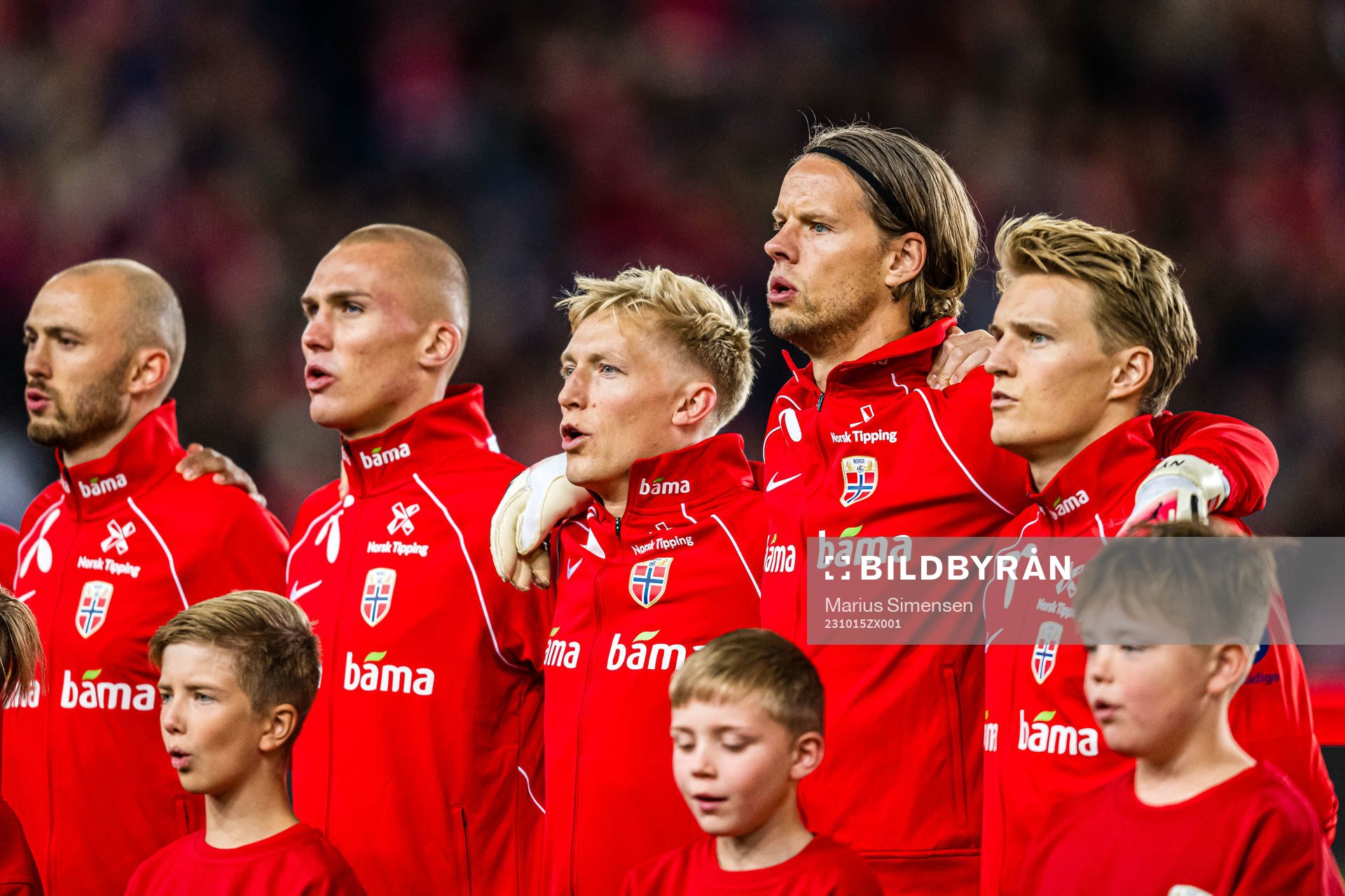 Fredrik Aursnes, Leo Østigård, Birger Meling, Ørjan