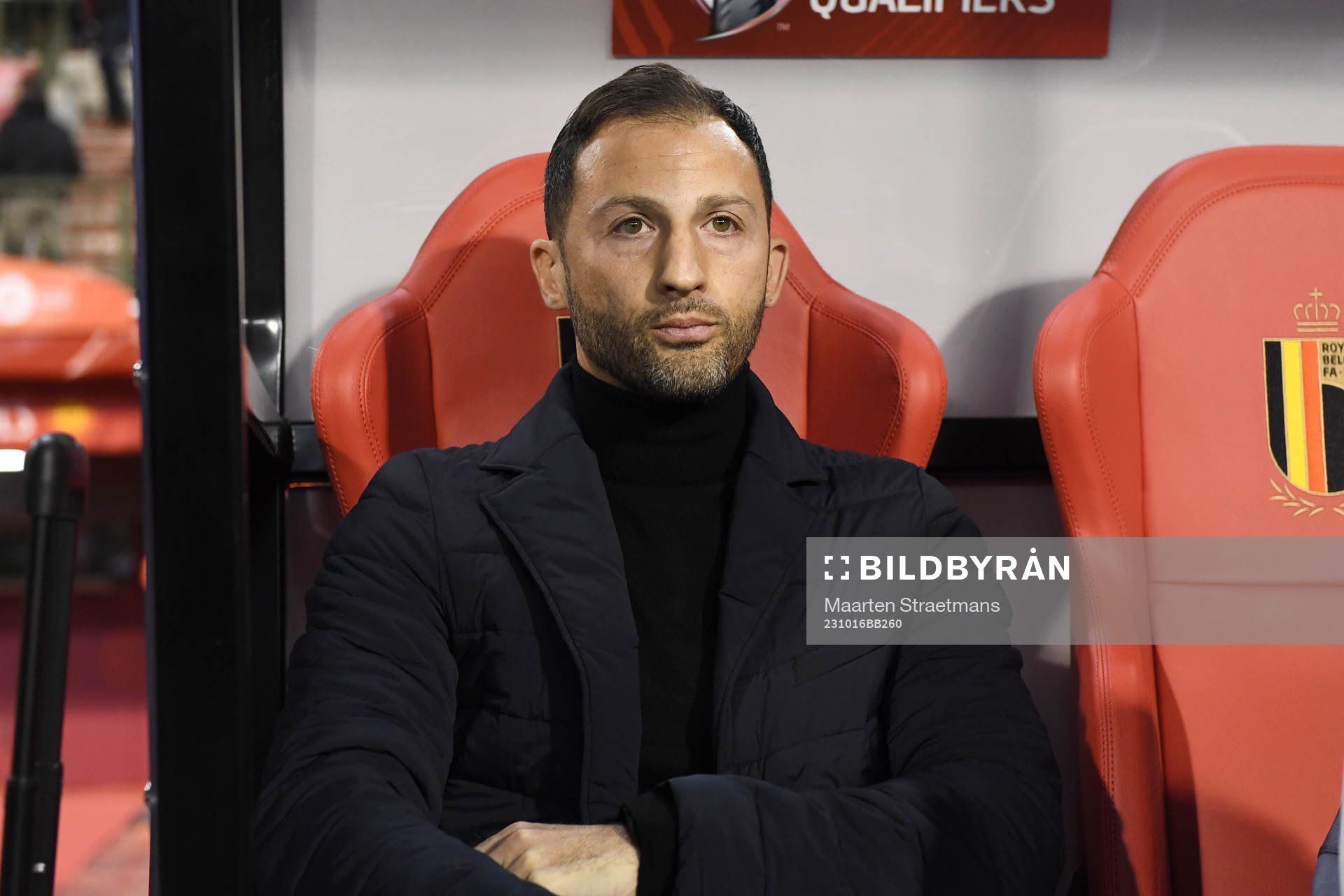Domenico Tedesco, head coach of Belgium, pictured