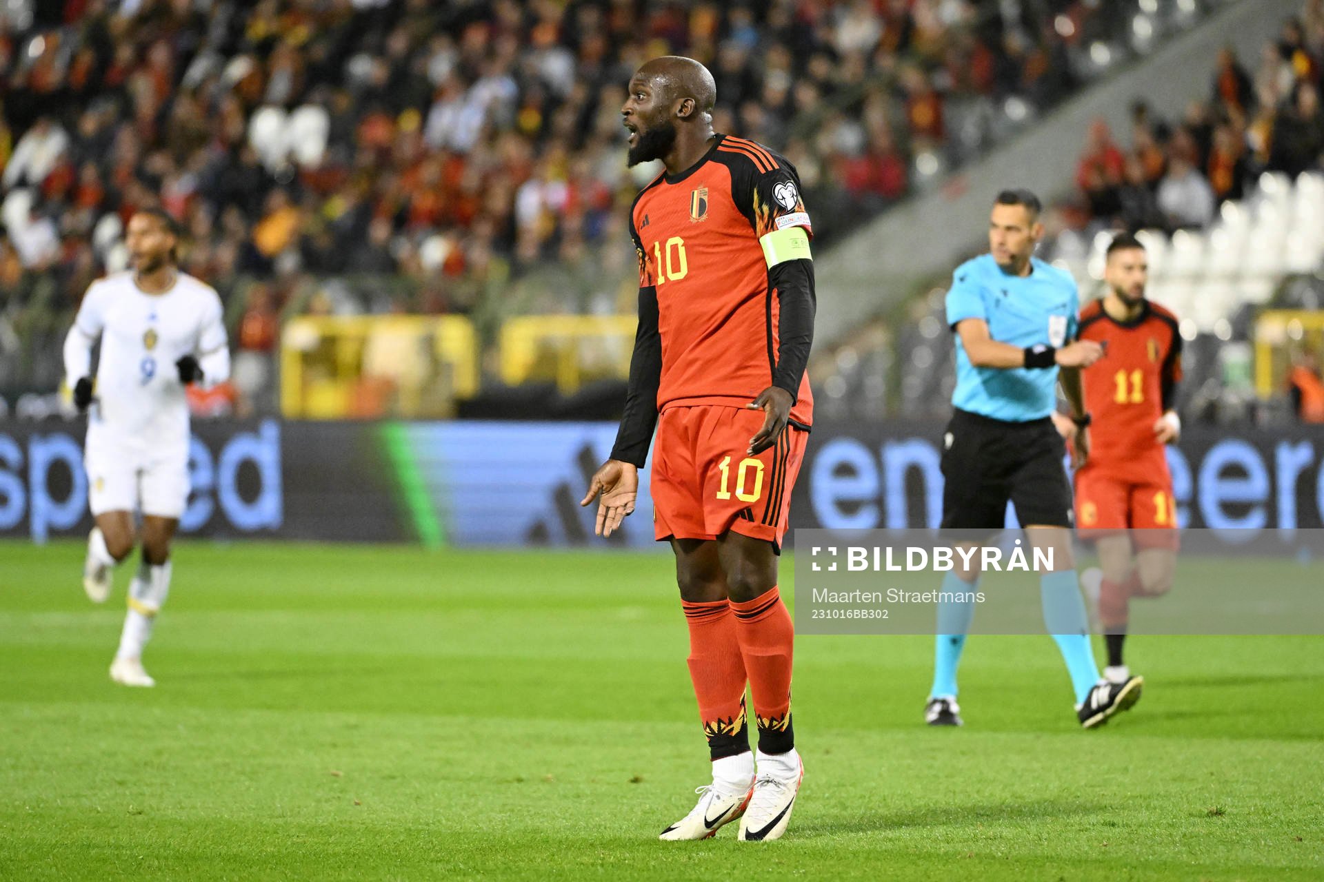 Romelu Lukaku of Belgium pictured