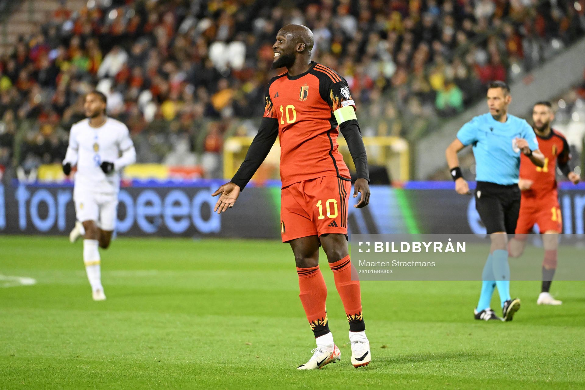 Romelu Lukaku of Belgium pictured