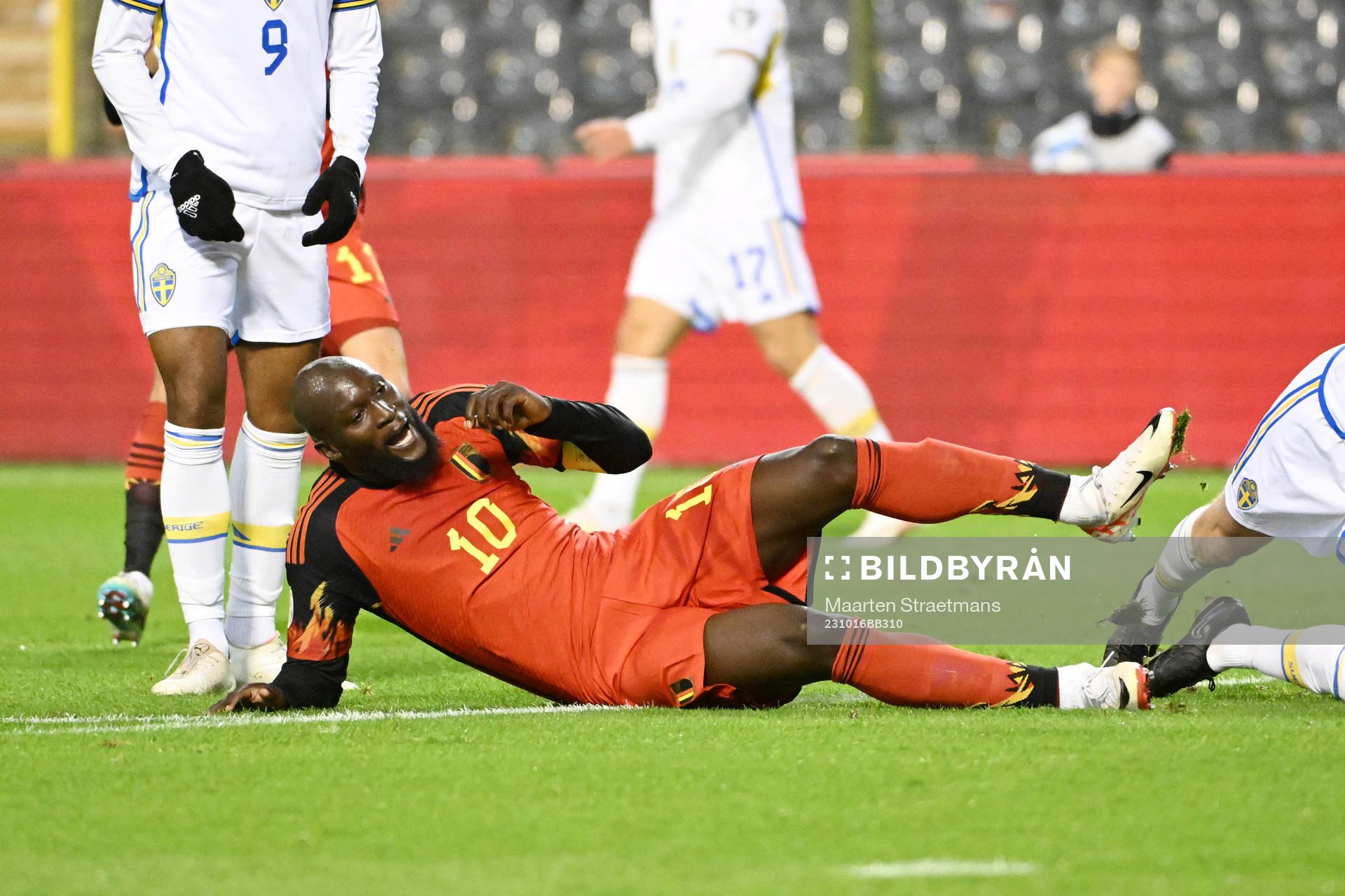 Romelu Lukaku of Belgium pictured