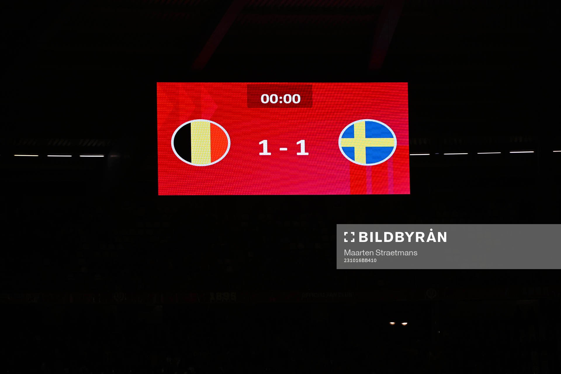 The score board