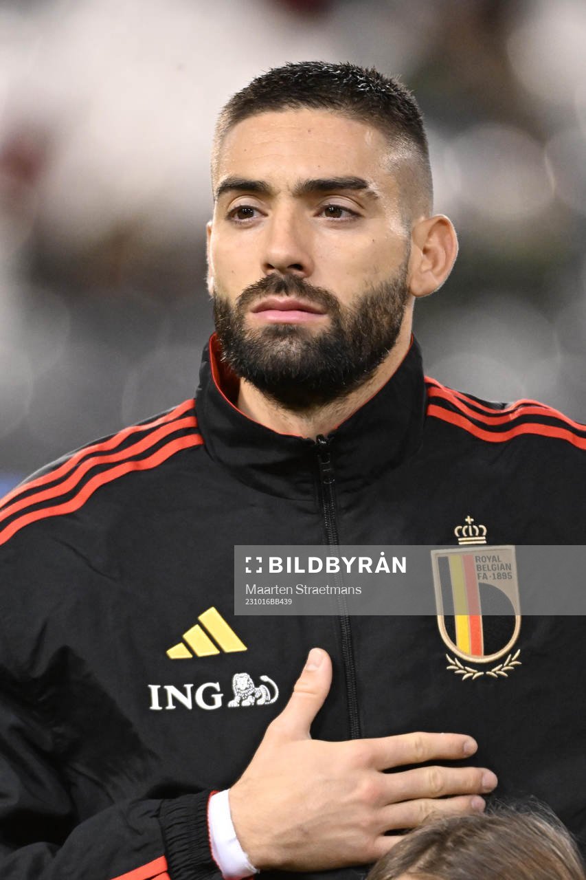 Yannick Carrasco of Belgium pictured