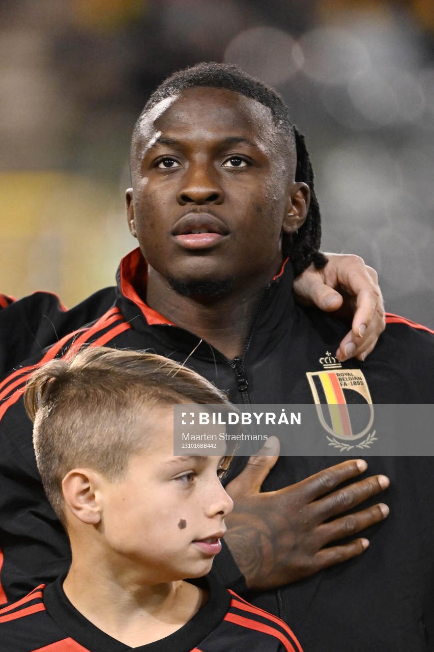 Johan Bakayoko of Belgium pictured