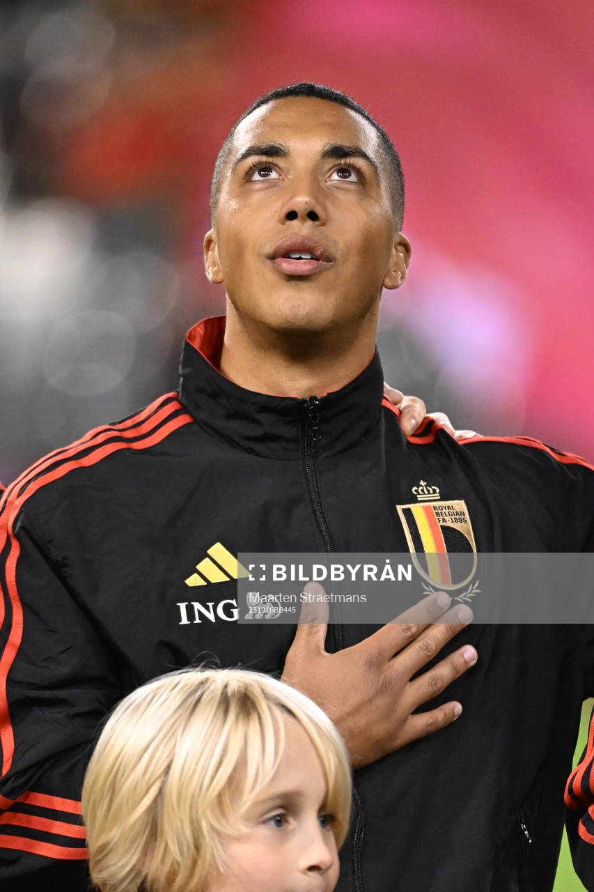 Youri Tielemans of Belgium pictured
