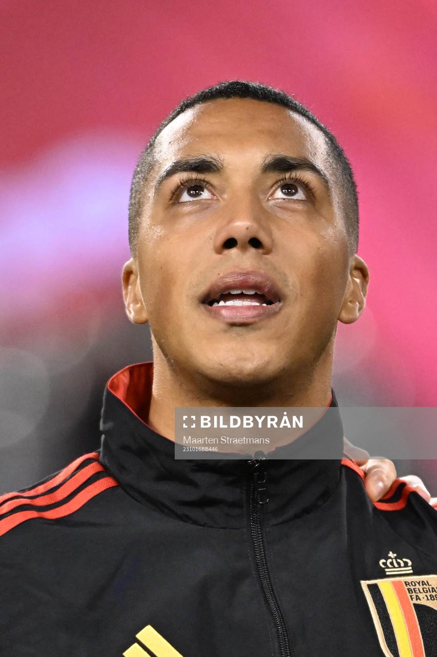 Youri Tielemans of Belgium pictured